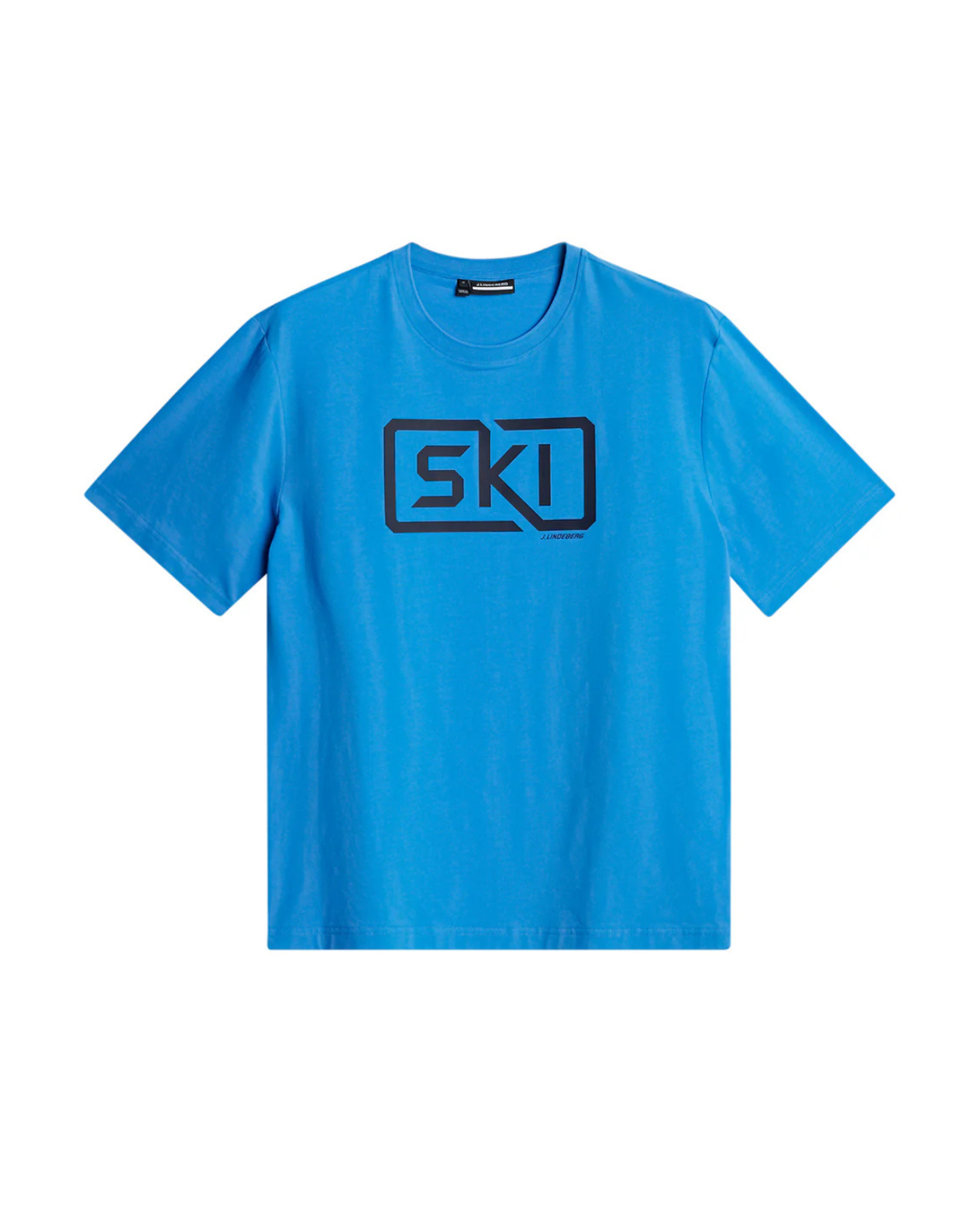 J.Lindeberg Men Jayden T-shirt - Sonic Blue - Alpingaraget