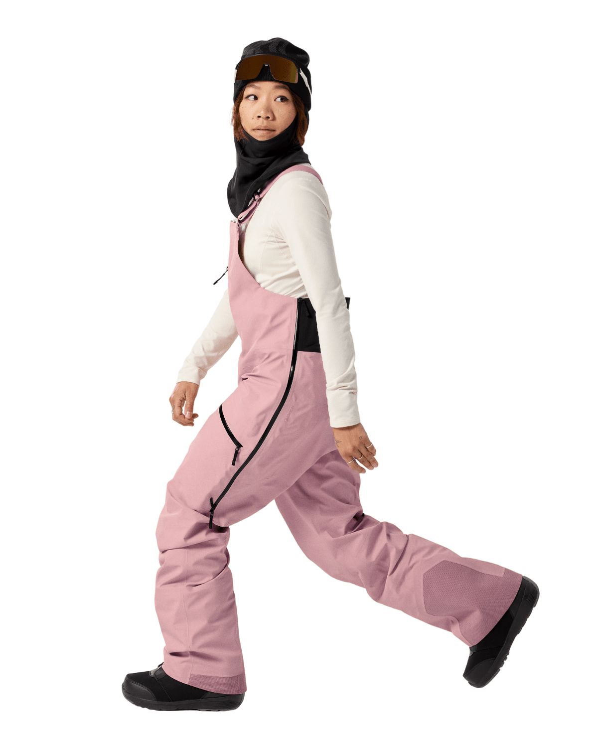 Arc'teryx Women Sentinel Bib Pant - Bliss / Black - Skidbyxor - Alpingaraget