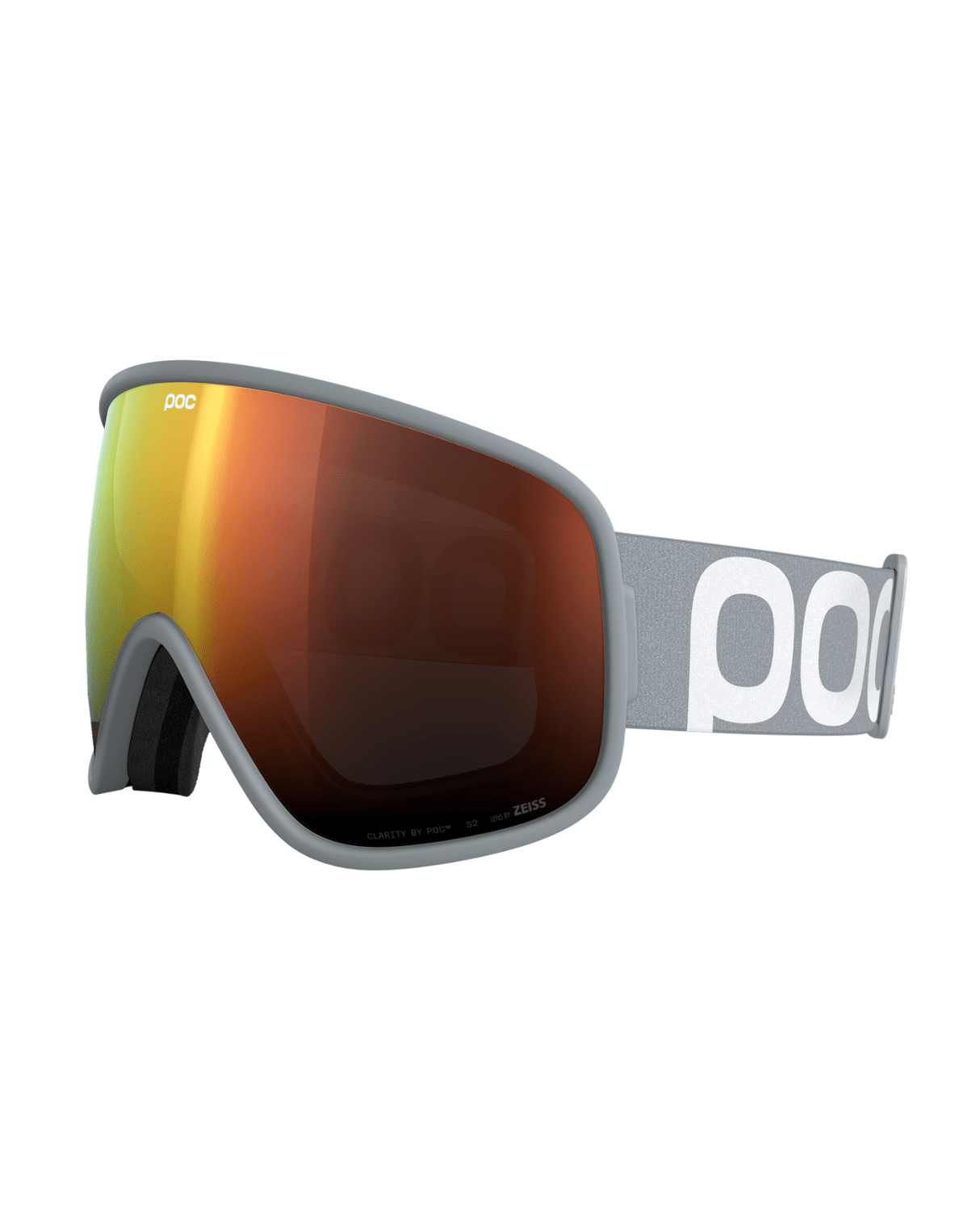 POC Vitrea - Granite Grey/Partly Sunny Orange - Goggles - Alpingaraget