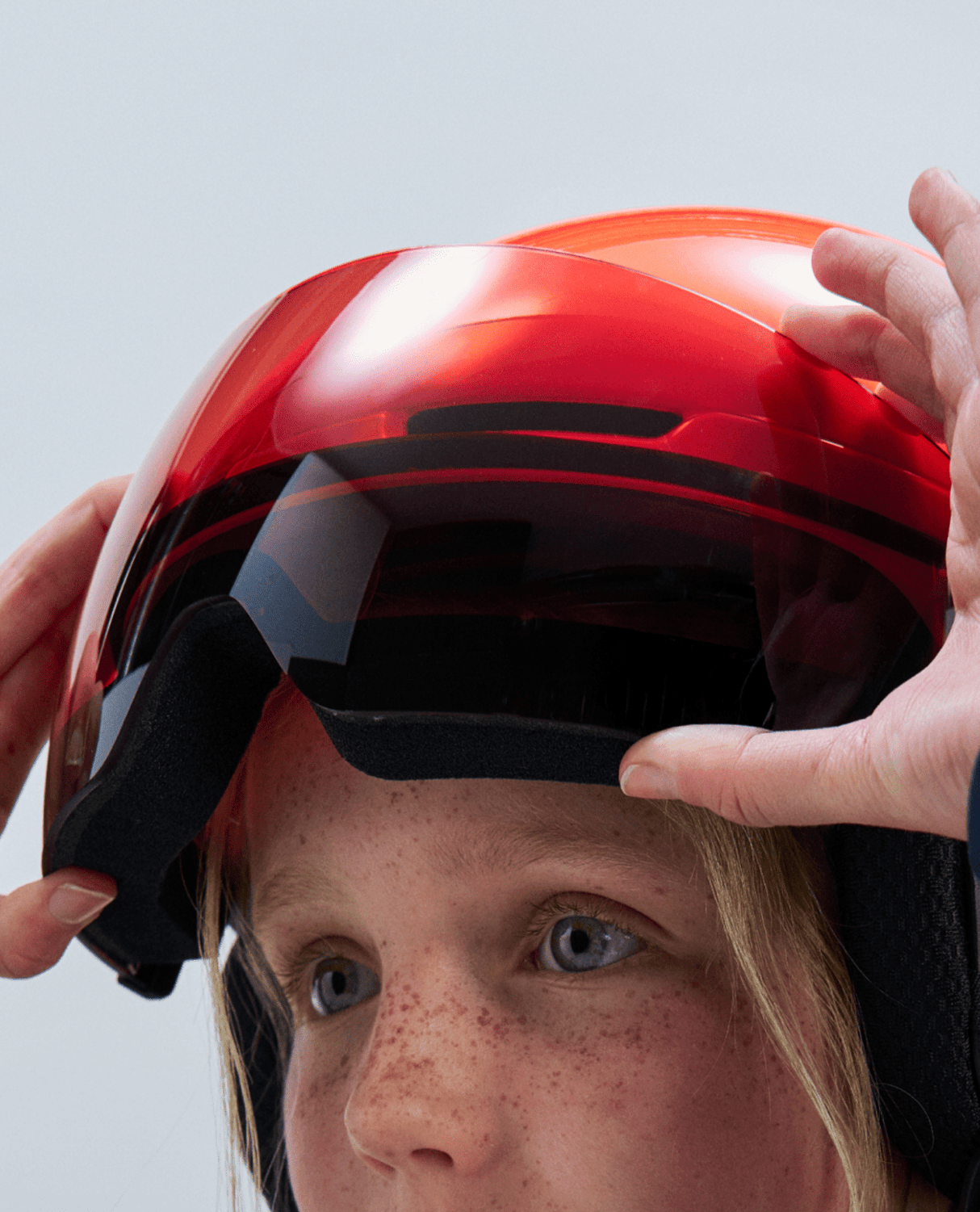 POC POCito Obex Visor - Fluorescent Orange - Hjälmar - Alpingaraget