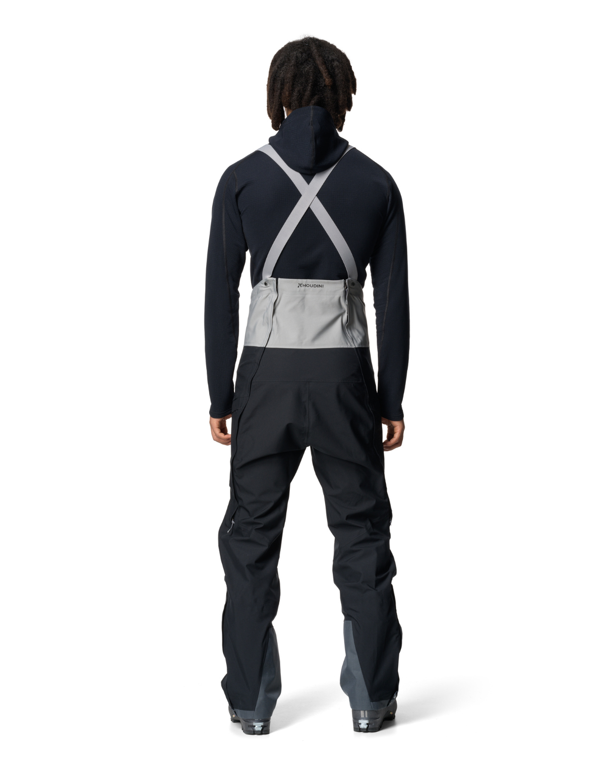 HOUDINI Mens Rollercoaster Bib Pants - True Black - Alpingaraget