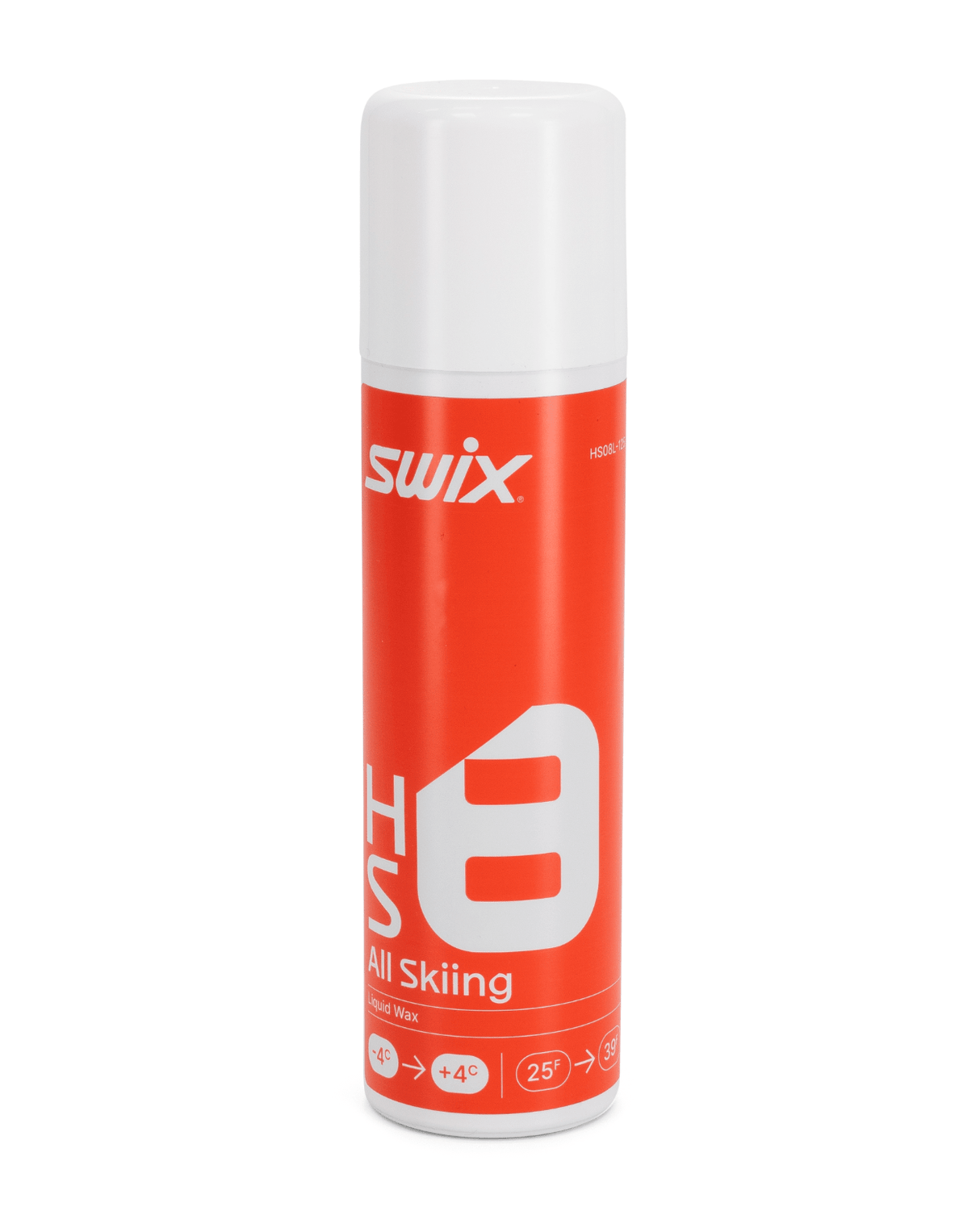 Swix HS8 Liquid Red, - 4°C/+4°C, 125ml - Valla - Alpingaraget