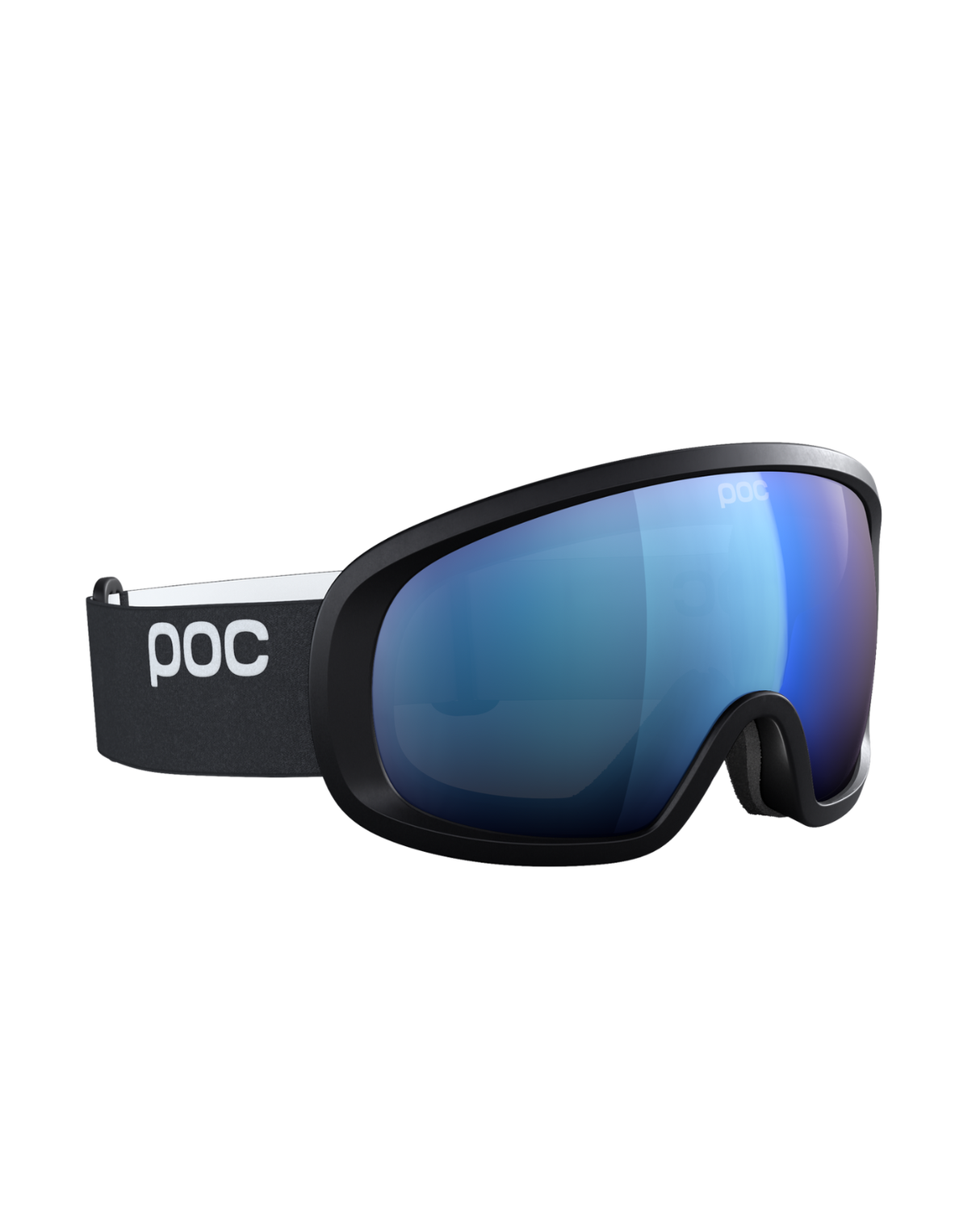 POC Fovea Mid - Uranium Black/Partly Sunny Blue - Alpingaraget