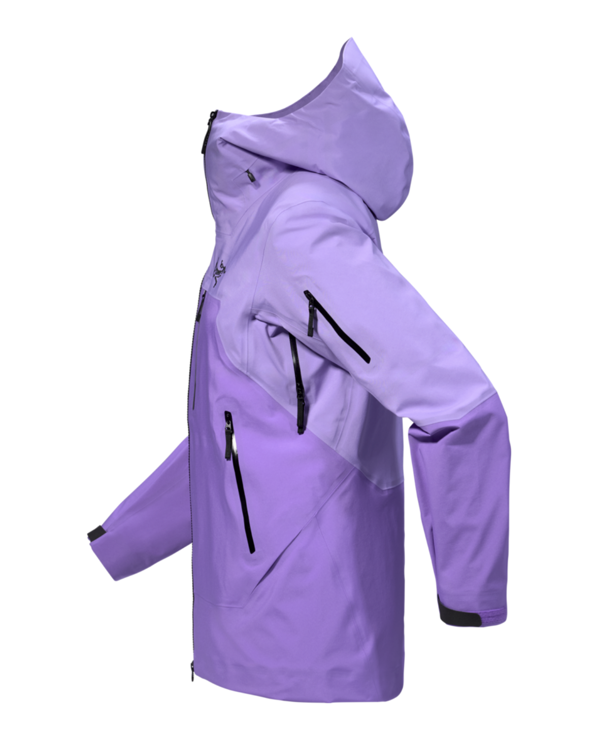Arc'teryx Women Rush Jacket - Aster / Black - Alpingaraget