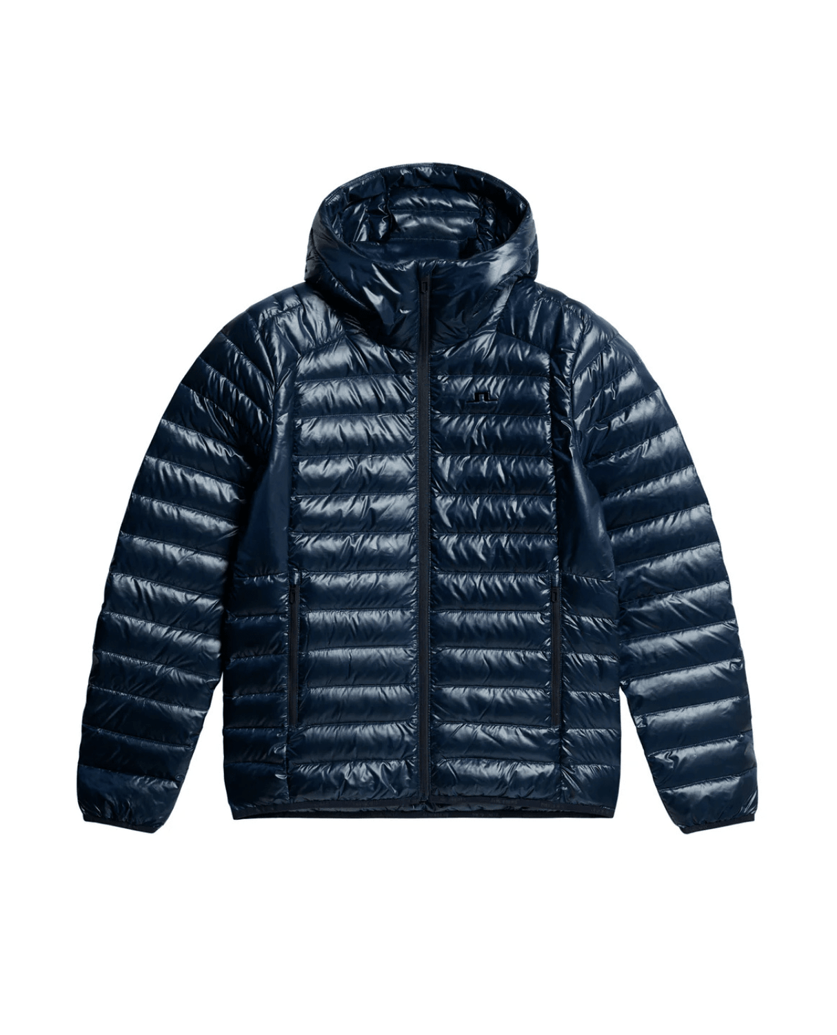 J.Lindeberg Men Oden Light Down Hood - JL Navy - Mellanlager - Alpingaraget