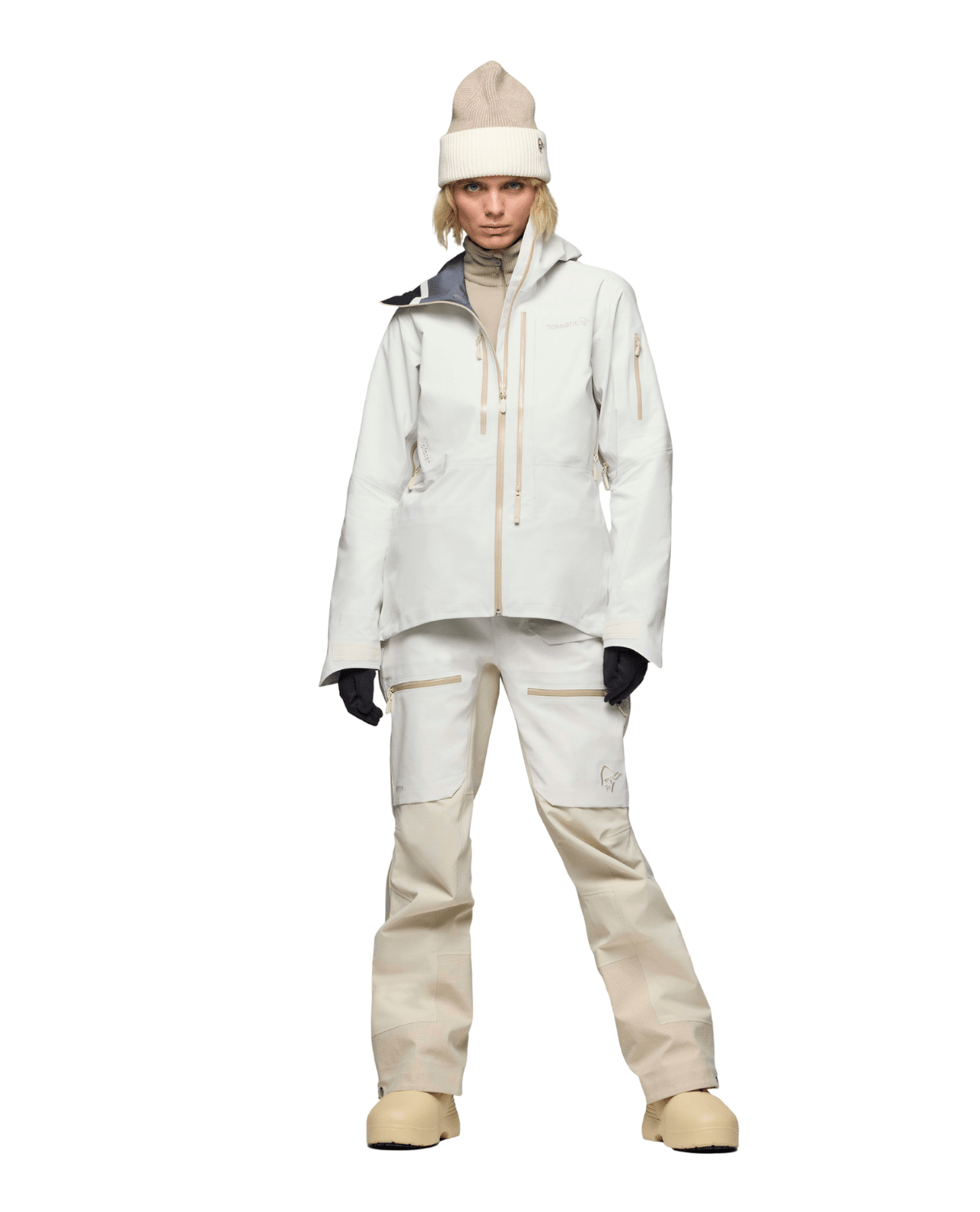 Norröna Women lofoten Gore - Tex Pro Jacket - Whisper White - Skidjackor - Alpingaraget