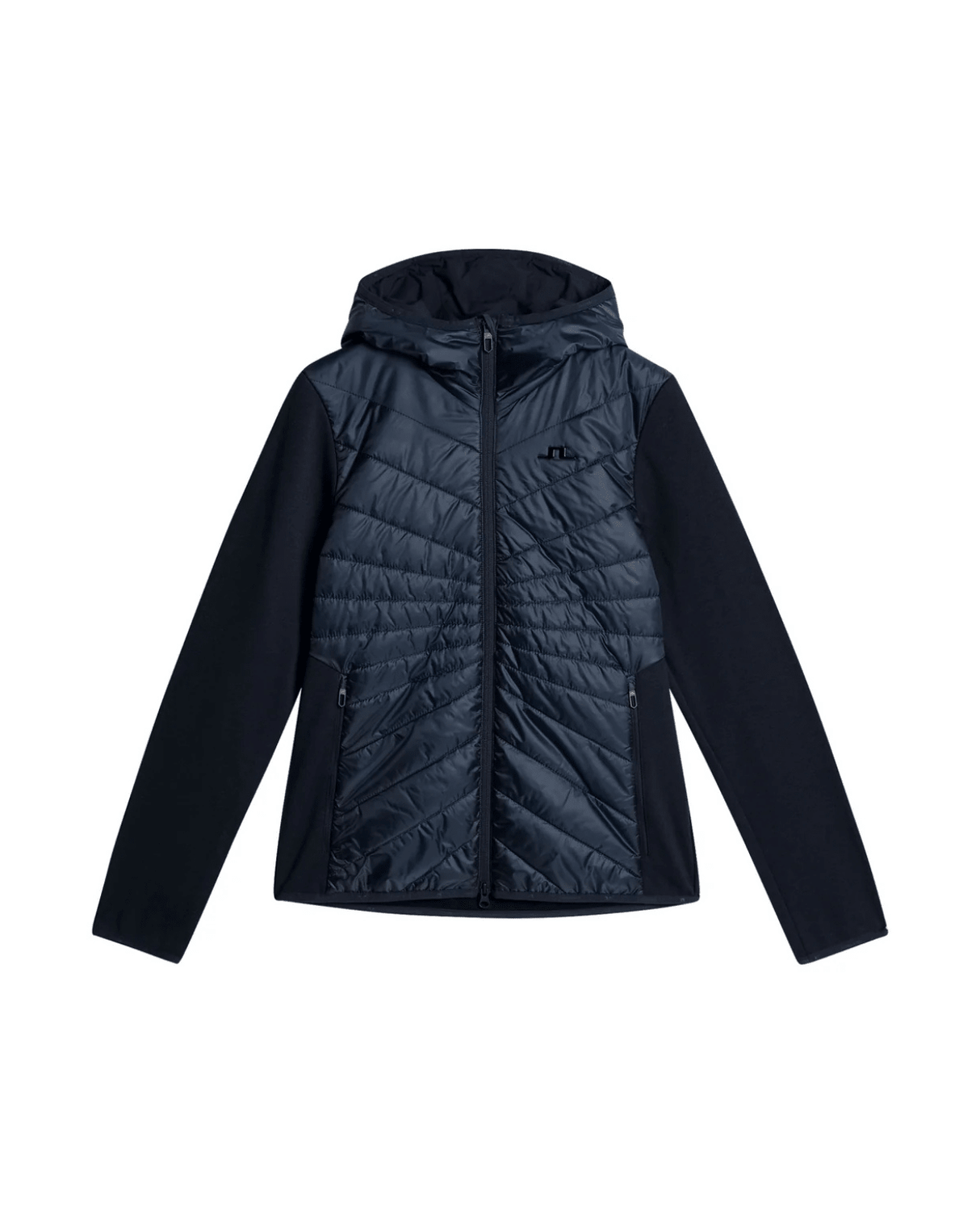 J.Lindeberg Women Gemma Hybrid Hood - JL Navy - Mellanlager - Alpingaraget