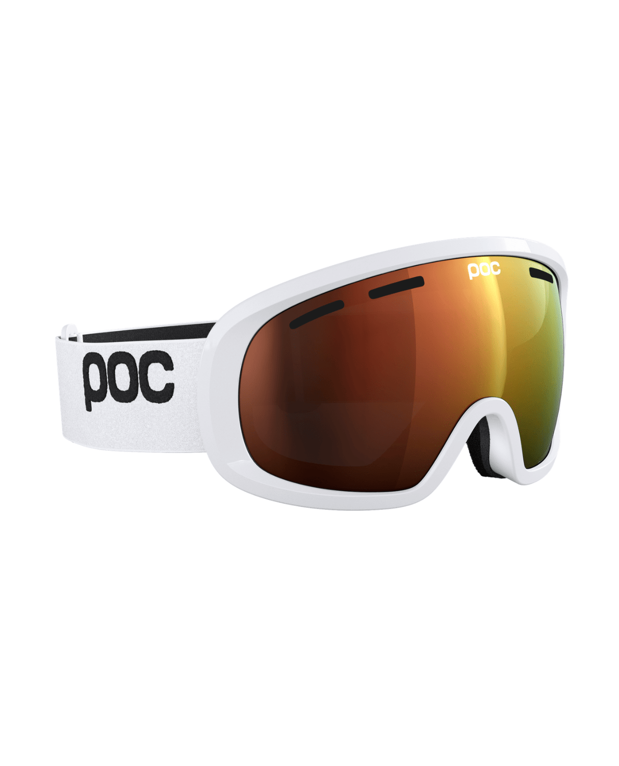 POC Fovea Mid - Blixten/Partly Sunny Orange - Goggles - Alpingaraget