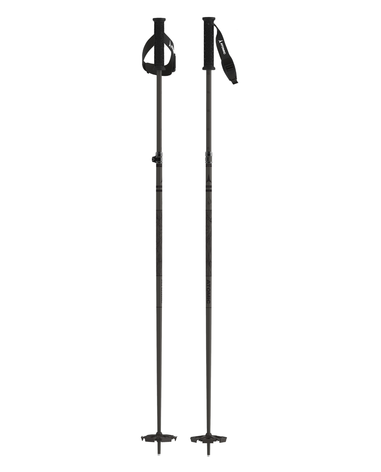 Atomic Backland FR Teleskopstav - Black - Alpingaraget
