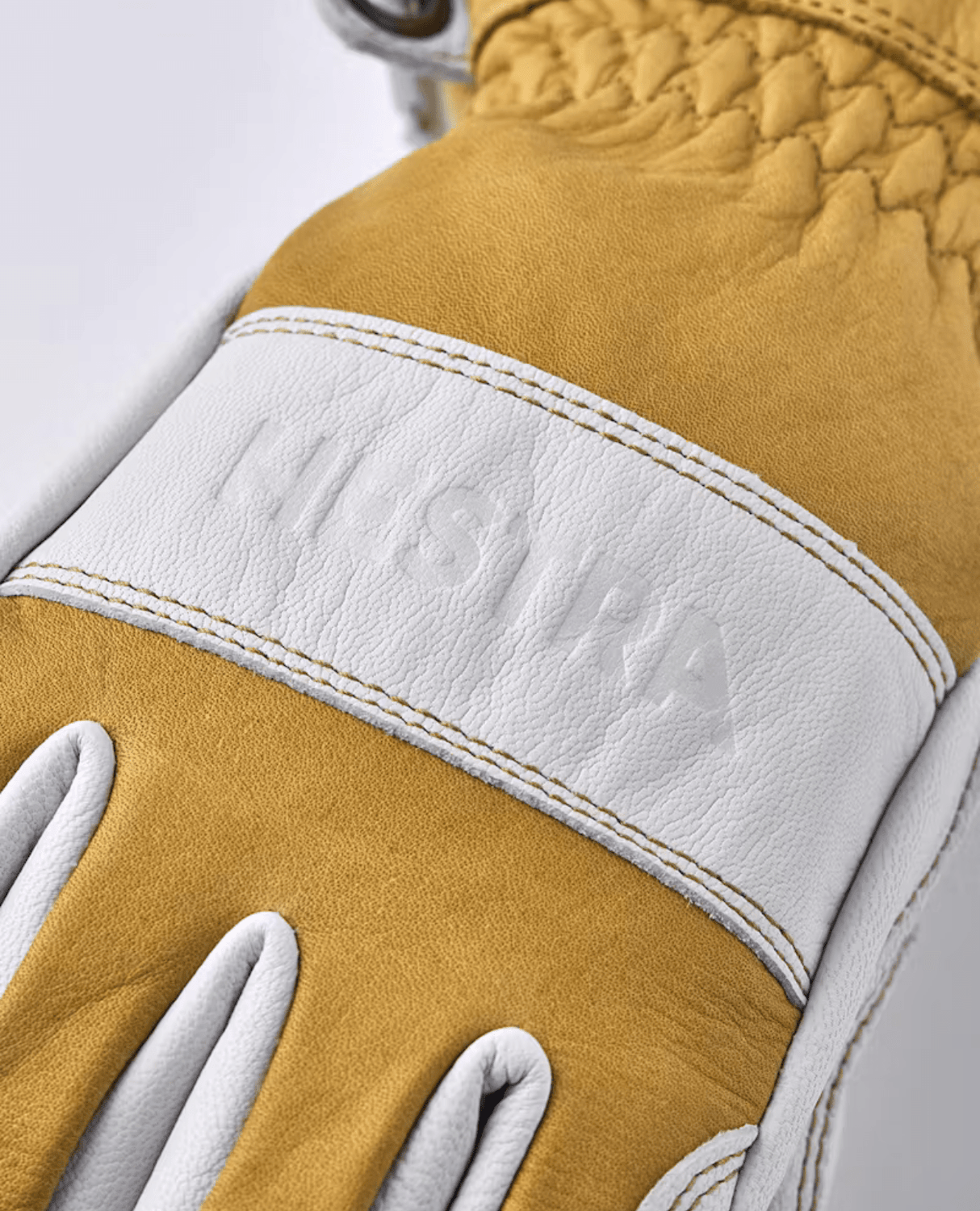 HESTRA Fält Guide Glove 5 Finger - Natural Yellow/Offwhite - Handskar - Alpingaraget