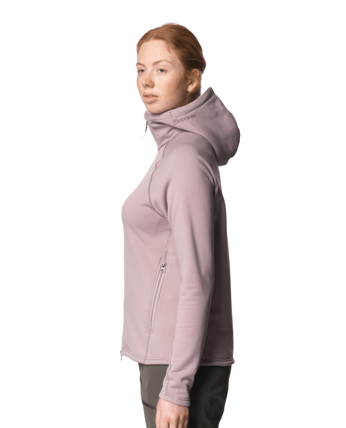 HOUDINI Womens Power Up Houdi - Sky Purple - Mellanlager - Alpingaraget