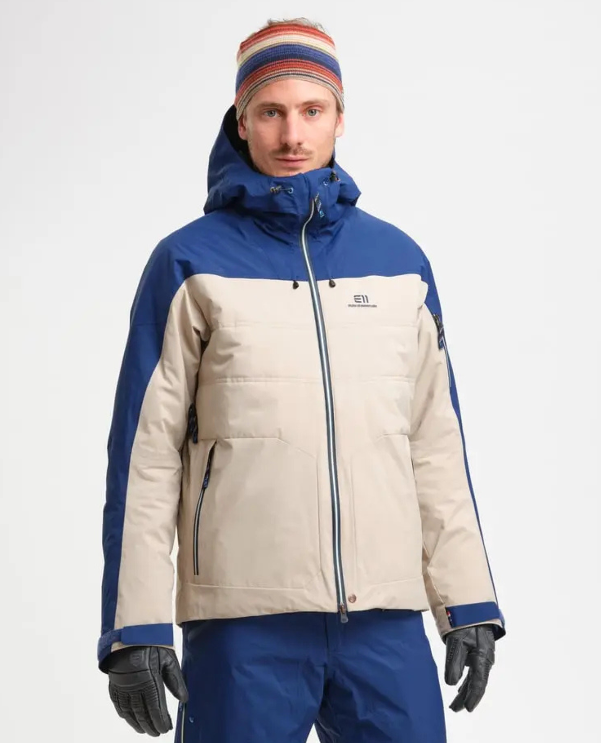 Elevenate Mens St Moritz Jacket - Ginger Beige - Alpingaraget