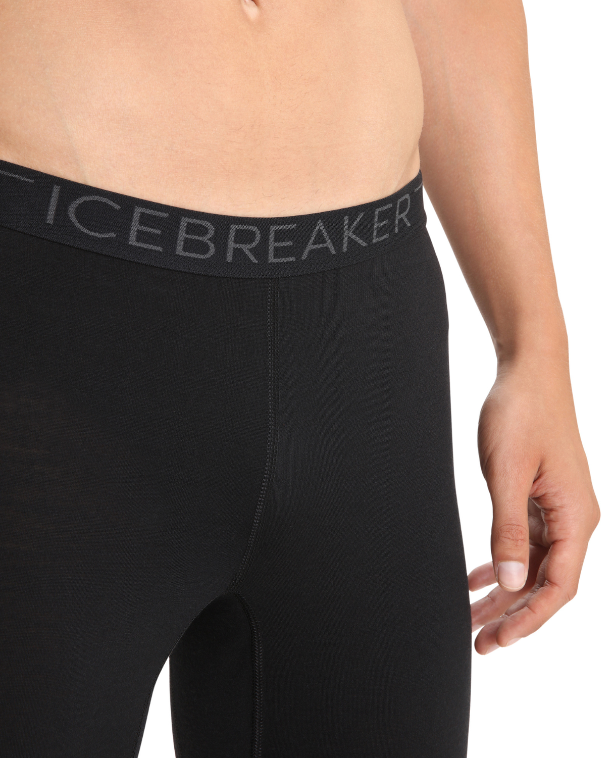 Icebreaker Men Merino 200 Oasis Legless - Black - Alpingaraget
