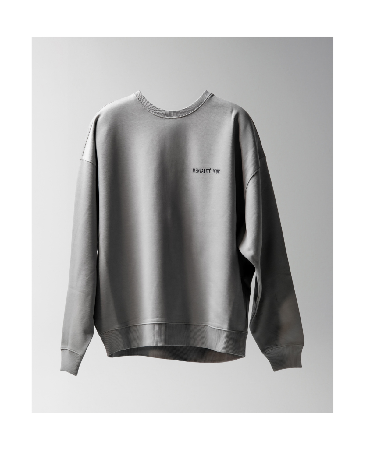 Mentalité d´Or OG Crewneck - Mist - Alpingaraget
