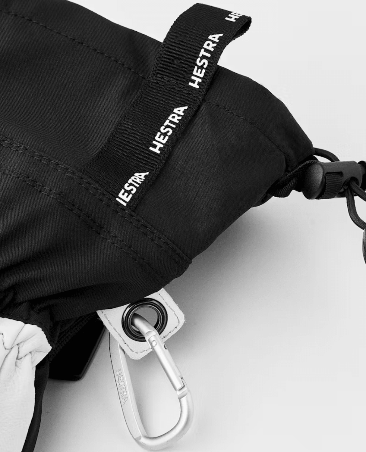 HESTRA Army Leather Extreme Mitt - Black/Offwhite - Handskar - Alpingaraget