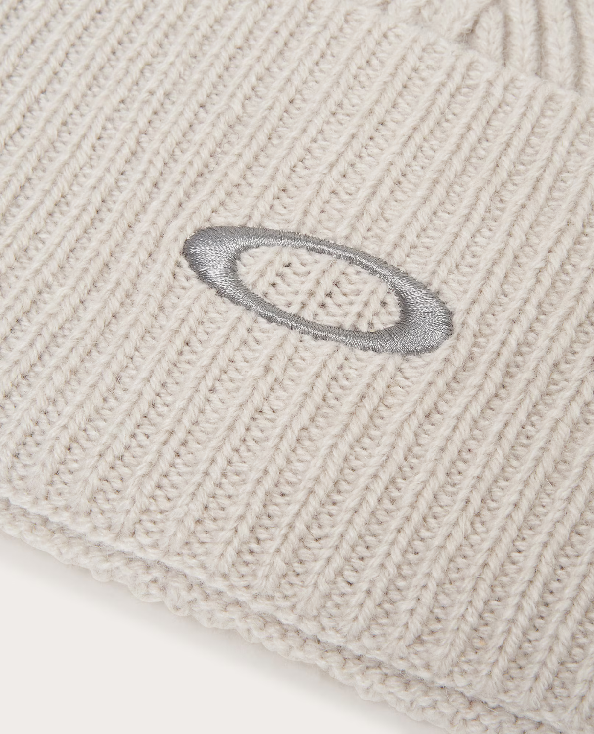 Oakley Ellipse Ribbed Beanie - Mist/Cement - Alpingaraget
