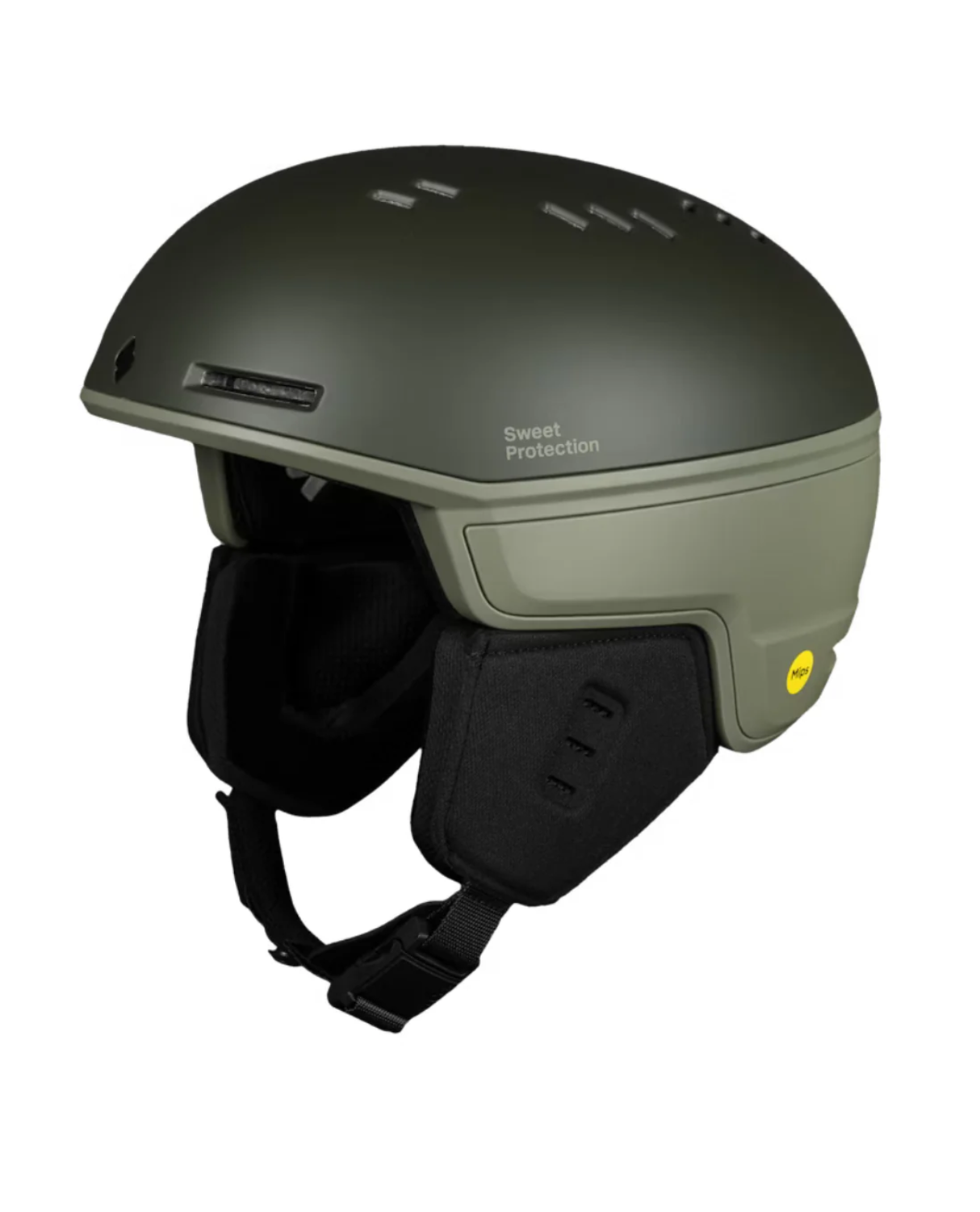 Sweet Protection Adapter Mips Helmet - Maze Green - Alpingaraget