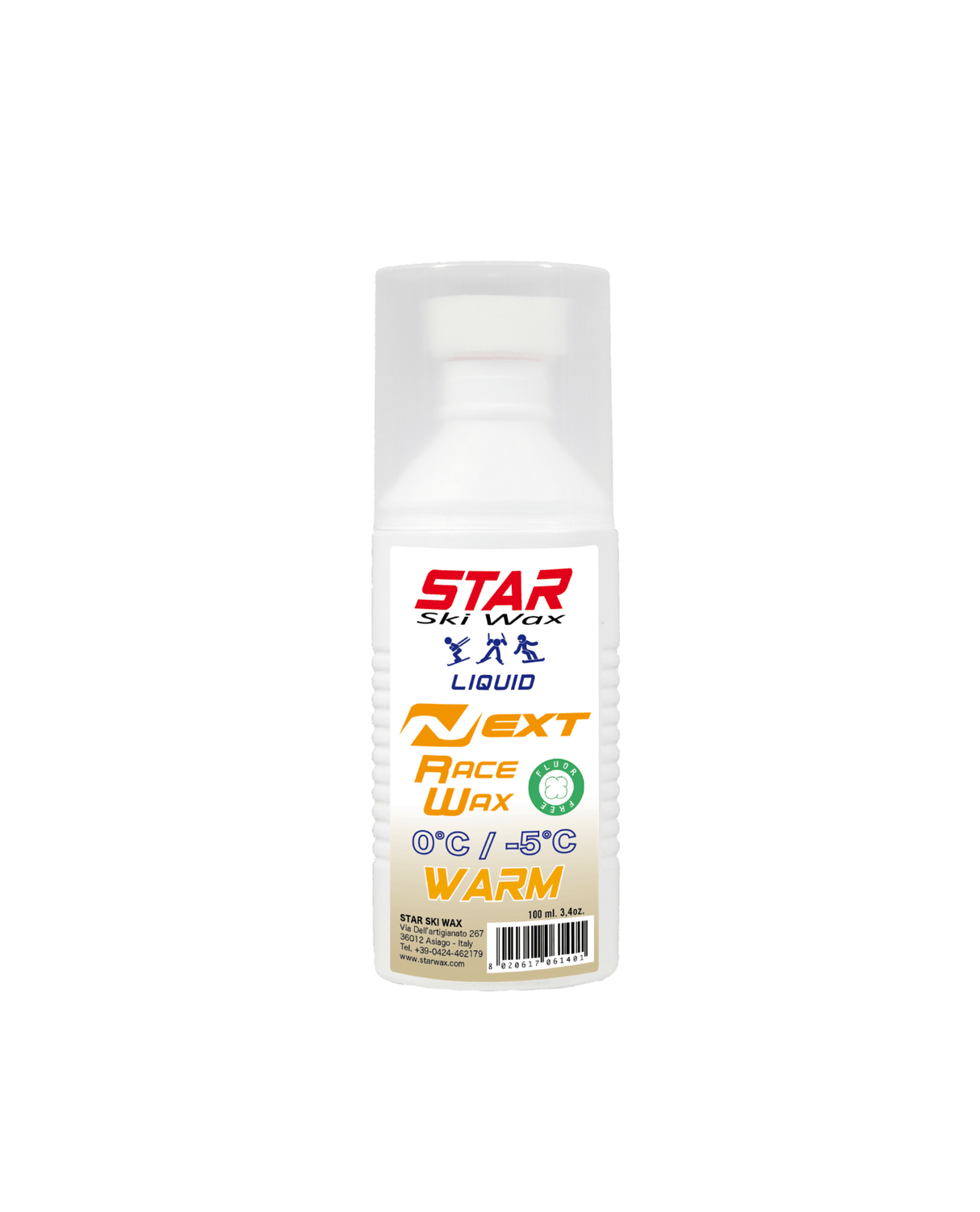 STAR NEXT Racewax Warm Liquid 100 ml 0| - 5 C - Valla - Alpingaraget