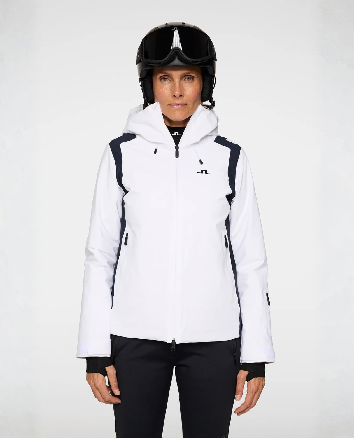 J.Lindeberg Women Elma Jacket - White - Alpingaraget