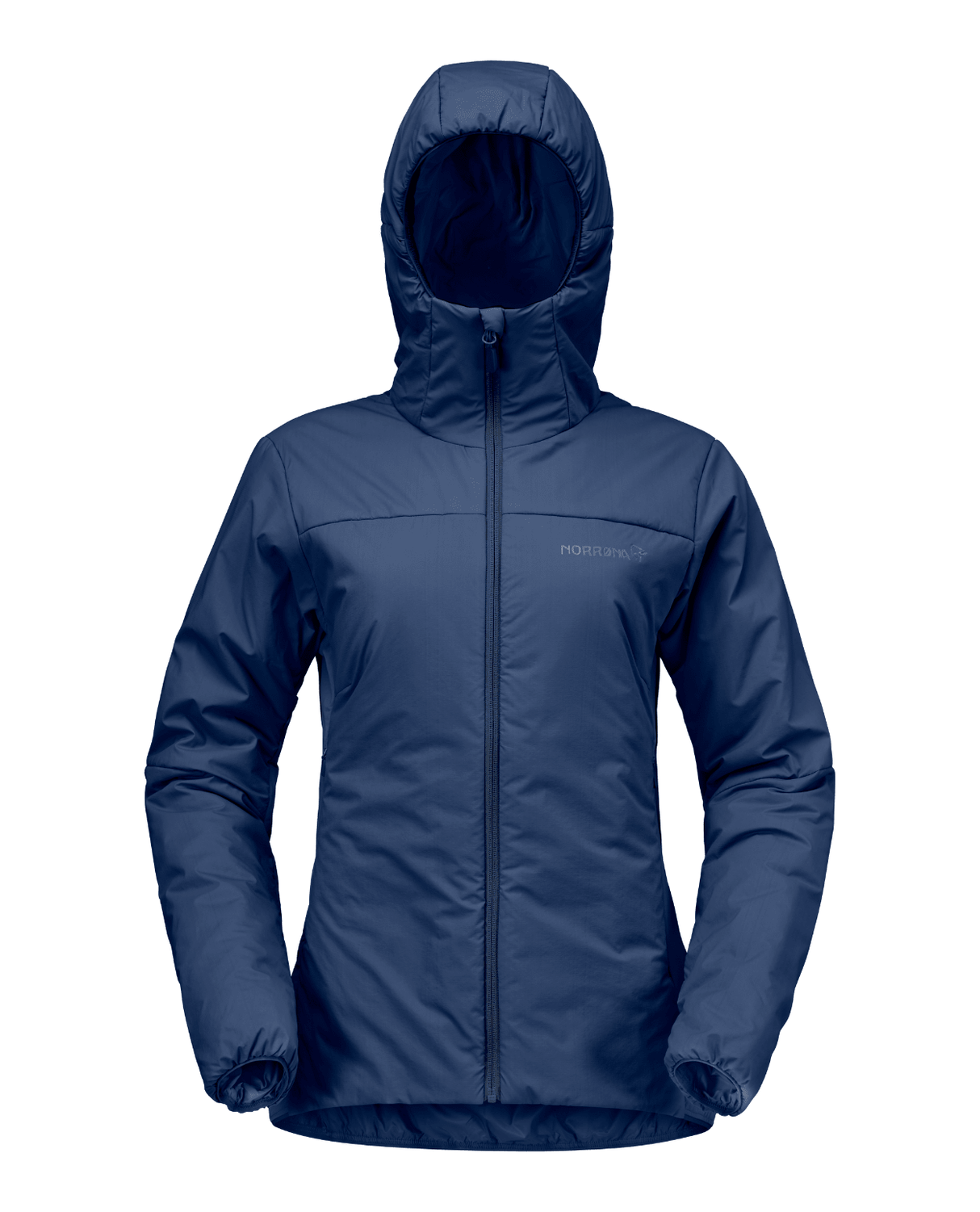 Norröna Women femund thermo60 Zip Hood - Indigo Night - Mellanlager - Alpingaraget