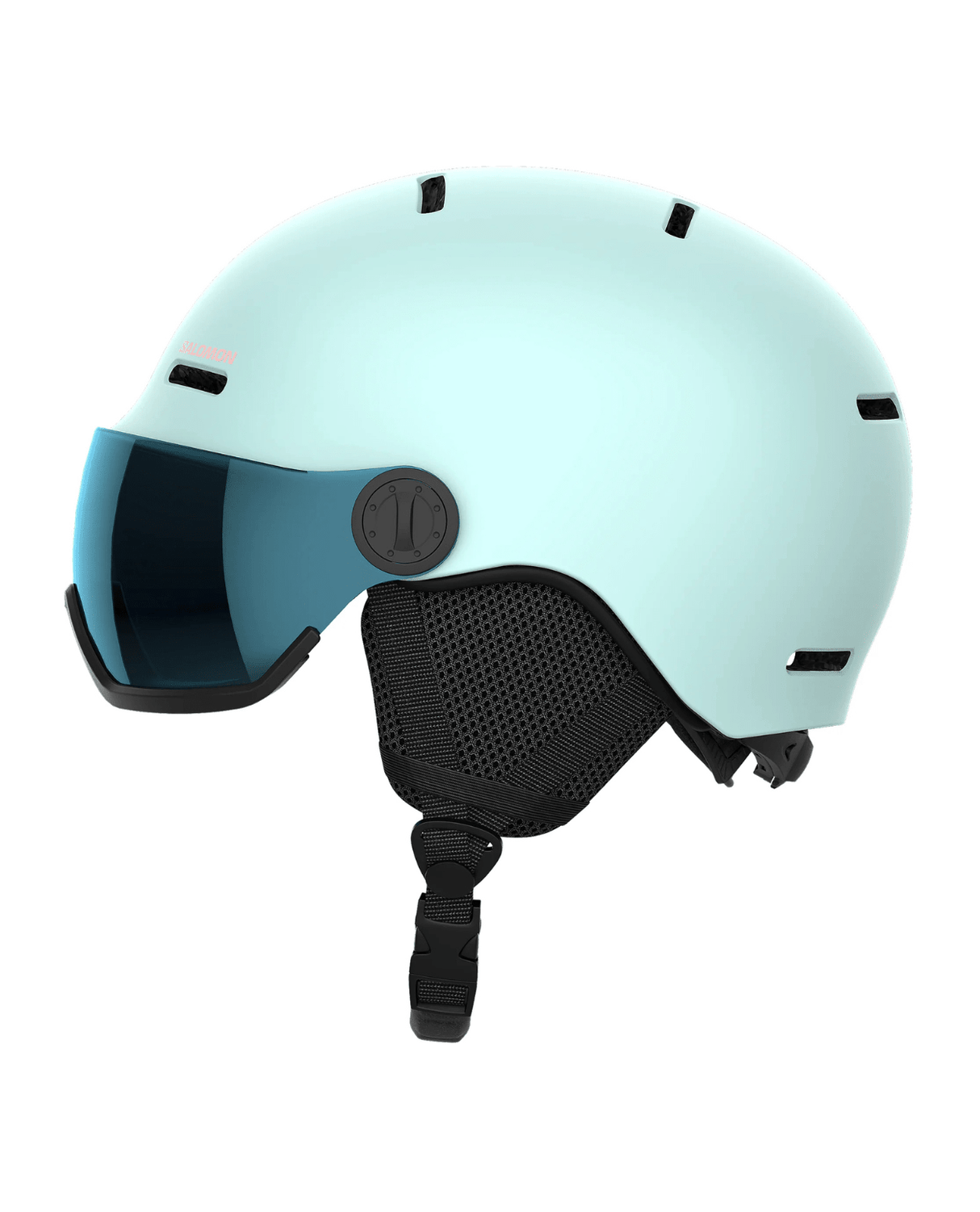 Salomon Orka Visor - Bleached Aqua - Juniorhjälmar - Alpingaraget