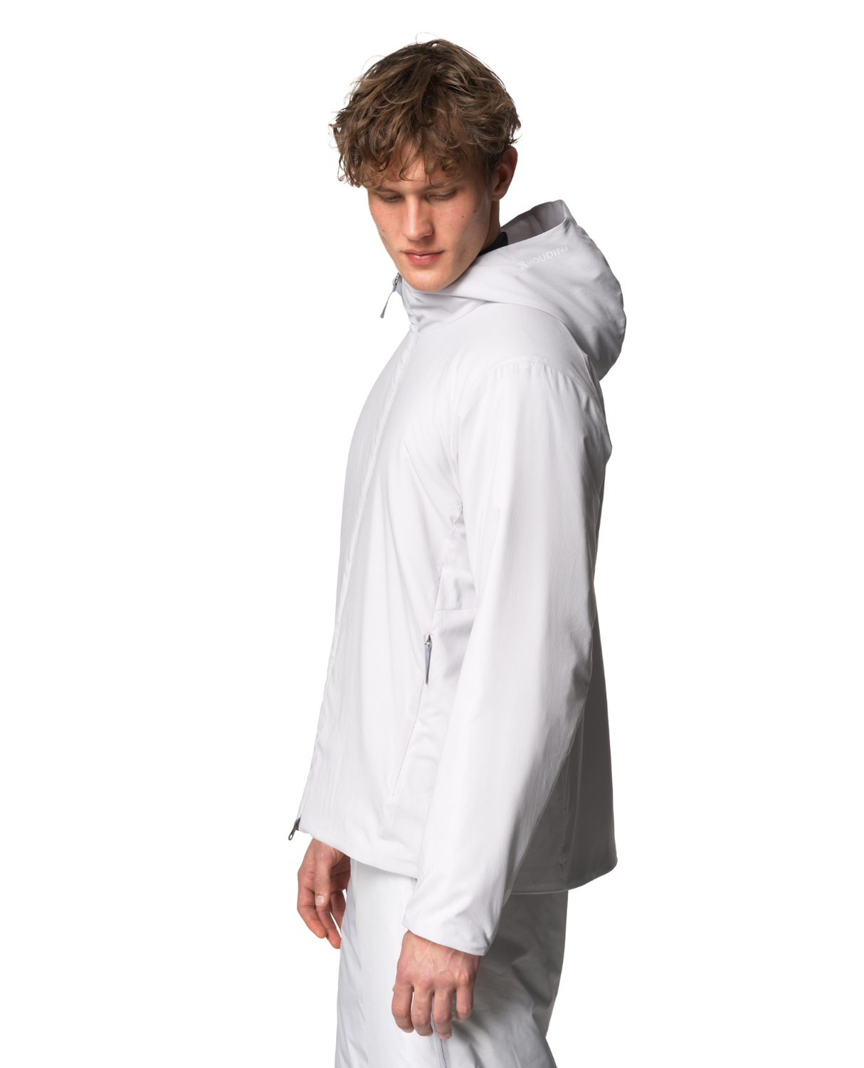 HOUDINI Mens Puff Up Insulated Houdi - A Touch Of Gray - Alpingaraget