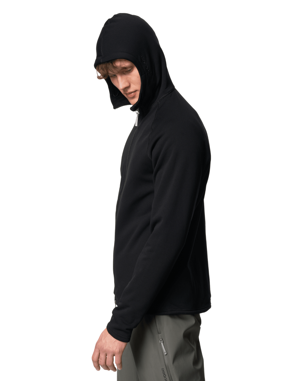 HOUDINI Mens Power Up Houdi - True Black - Mellanlager - Alpingaraget