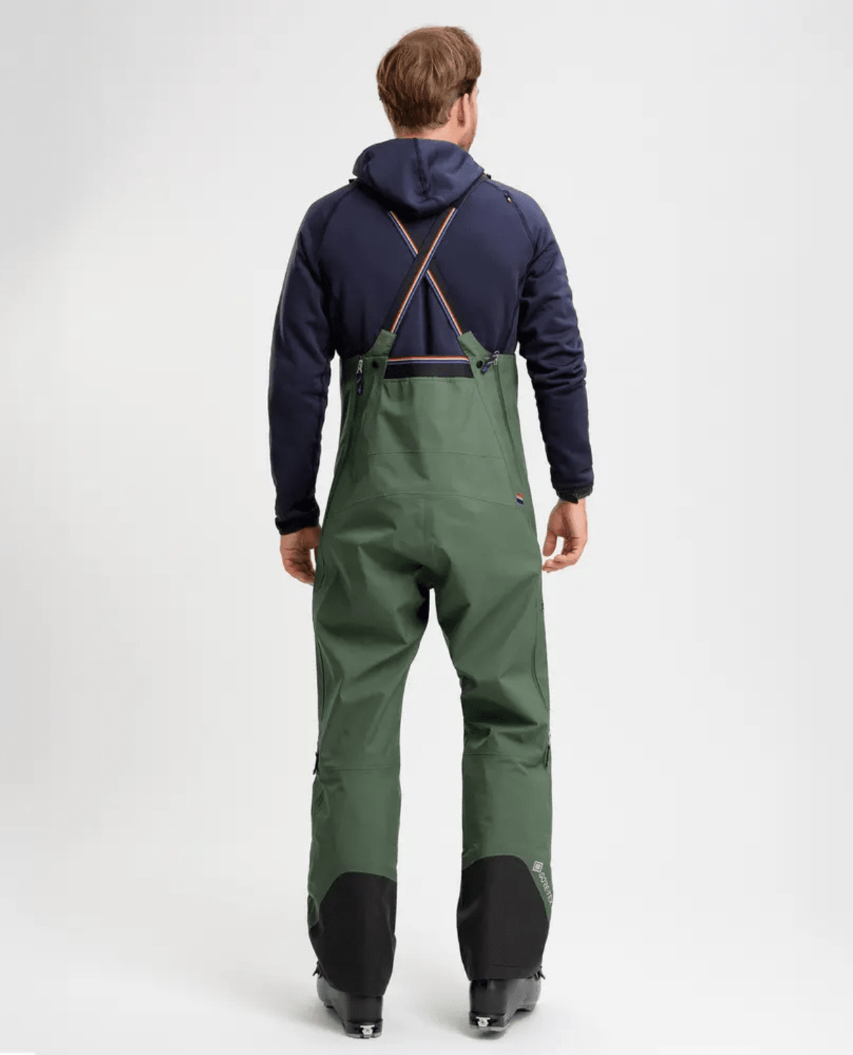 Elevenate Mens Pure Bib Pants - Bronze Green - Skidbyxor - Alpingaraget