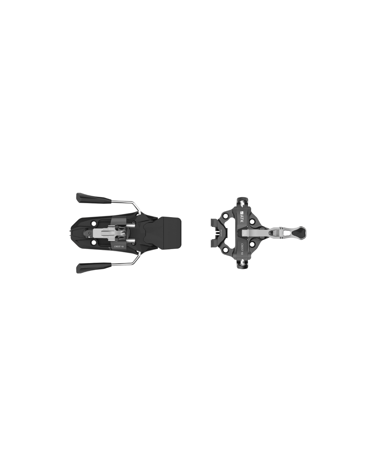 ATK CREST 10 - BLACK - Topptursbindningar - Alpingaraget