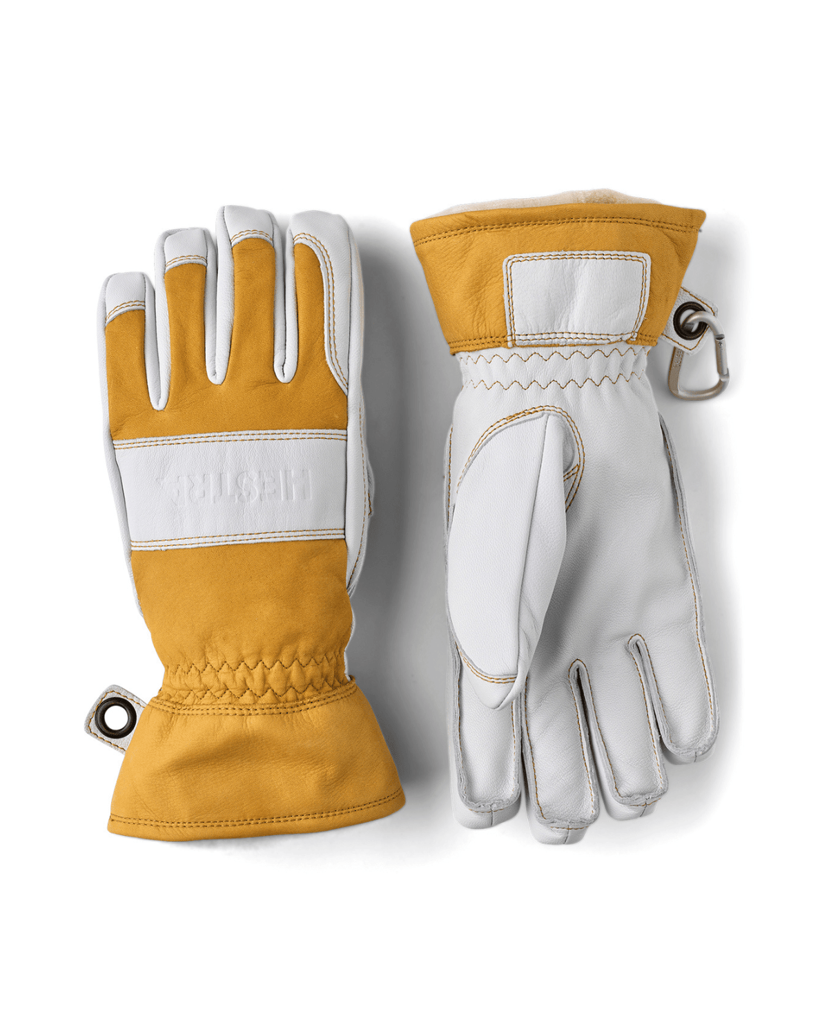 HESTRA Fält Guide Glove 5 Finger - Natural Yellow/Offwhite - Handskar - Alpingaraget