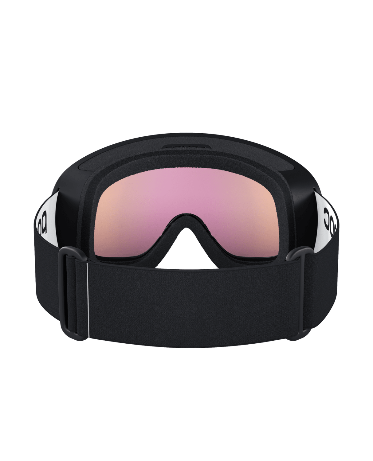 POC Fovea Mid - Uranium Black/Partly Sunny Orange - Goggles - Alpingaraget