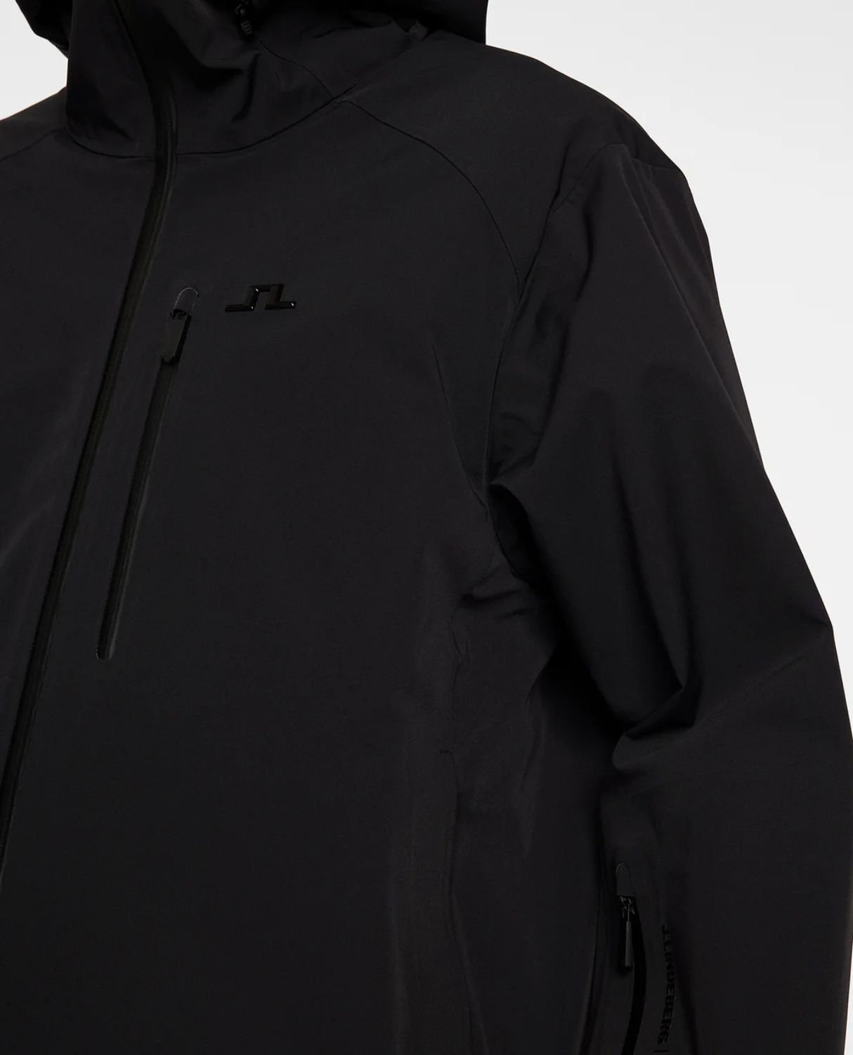 J.Lindeberg Men Solarcore Shell Jacket - Black - Alpingaraget