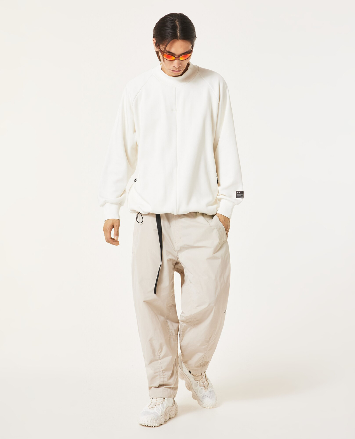 Oakley Fgl Slick Fleece Crew 5.7 - Arctic White - Alpingaraget