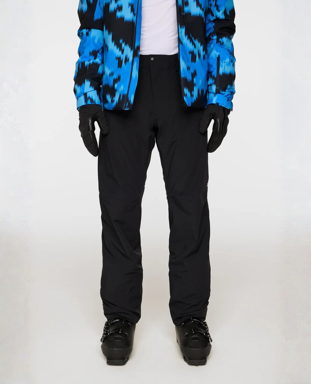 J.Lindeberg Men Alta Suspender Pants - Black - Alpingaraget