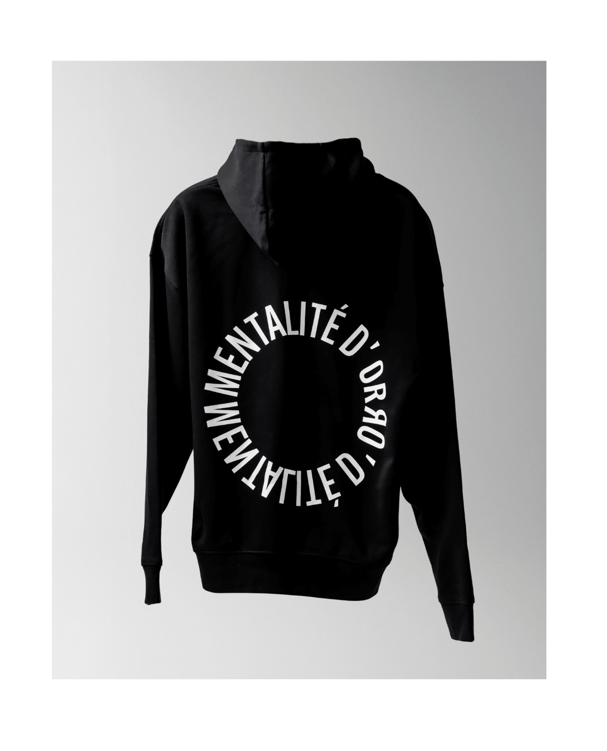 Mentalité d´Or Circle Hoodie - Black - Övrigt - Alpingaraget
