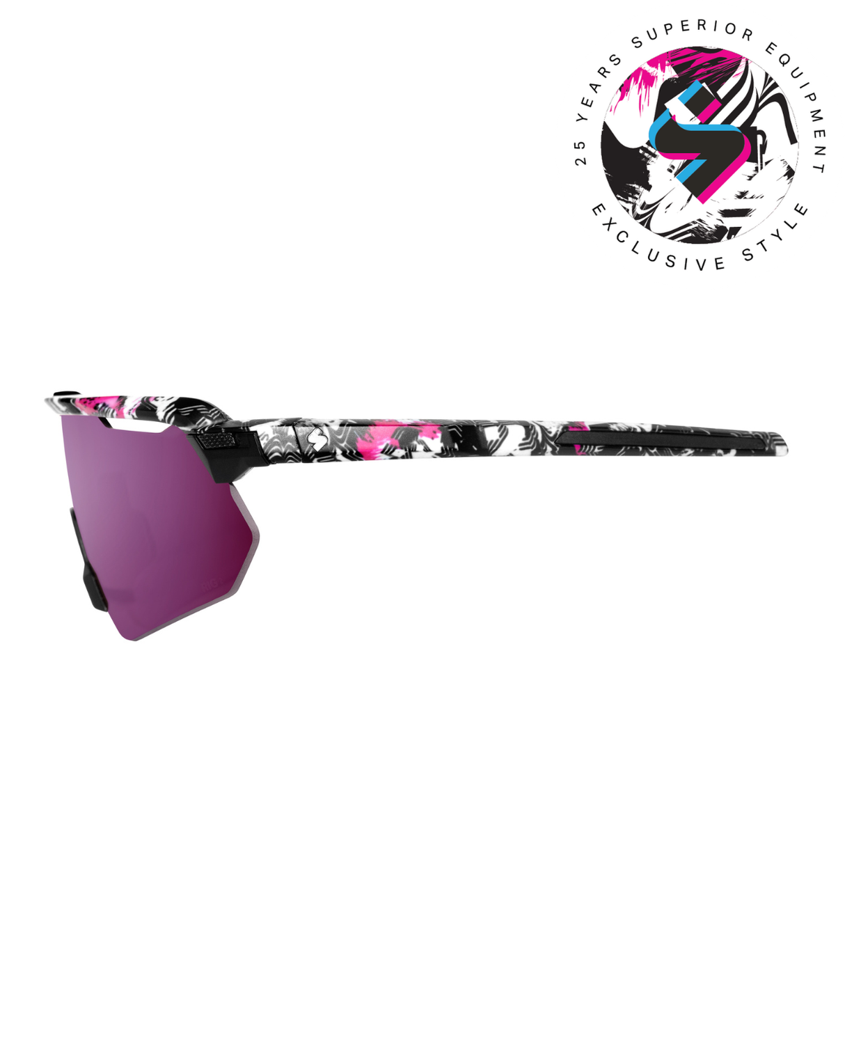 Sweet Protection Shinobi RIG Reflect Block Party - RIG Bixbite/Satin White/Block Party - Alpingaraget