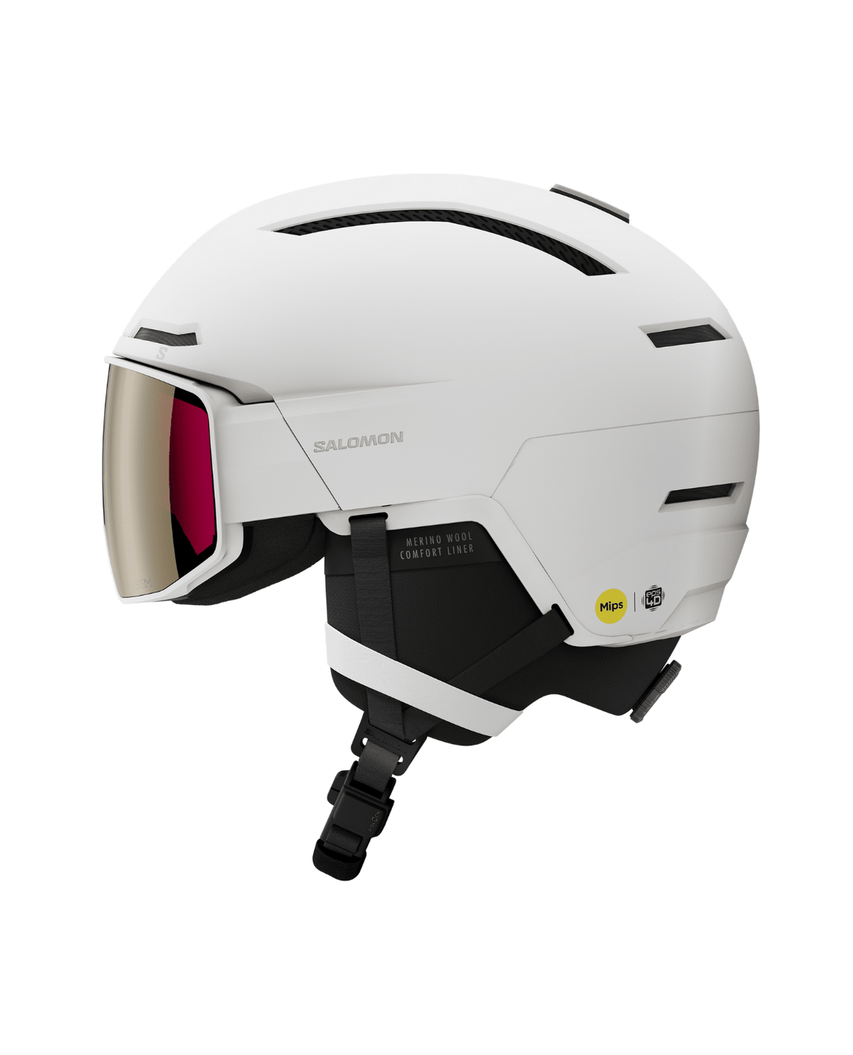 Salomon Driver Prime SIGMA Plus MIPS - White - Hjälmar - Alpingaraget