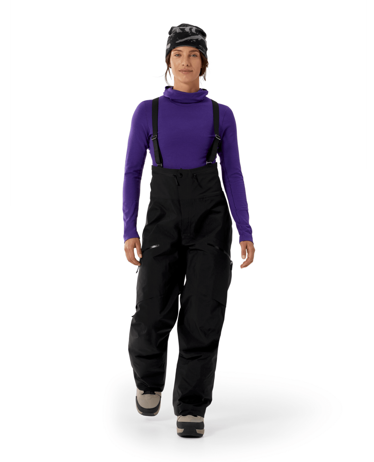 Arc'teryx Women Rush Bib Pant - Black - Skidbyxor - Alpingaraget