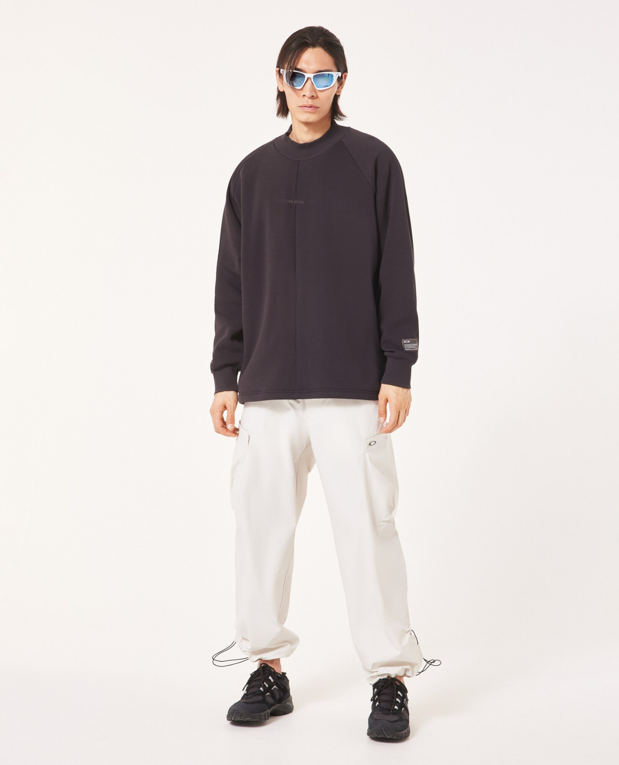 Oakley Fgl Slick Fleece Crew 5.7 - Phantom - Alpingaraget