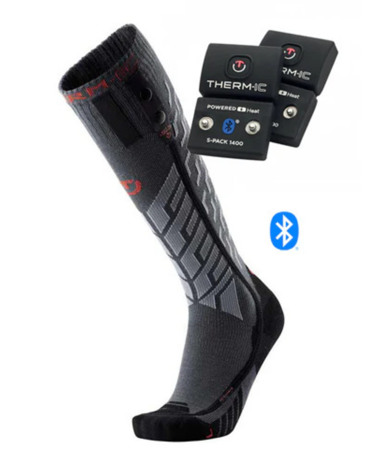 Thermic S.E.T® Performance Socks +1400 B - Grey Orange