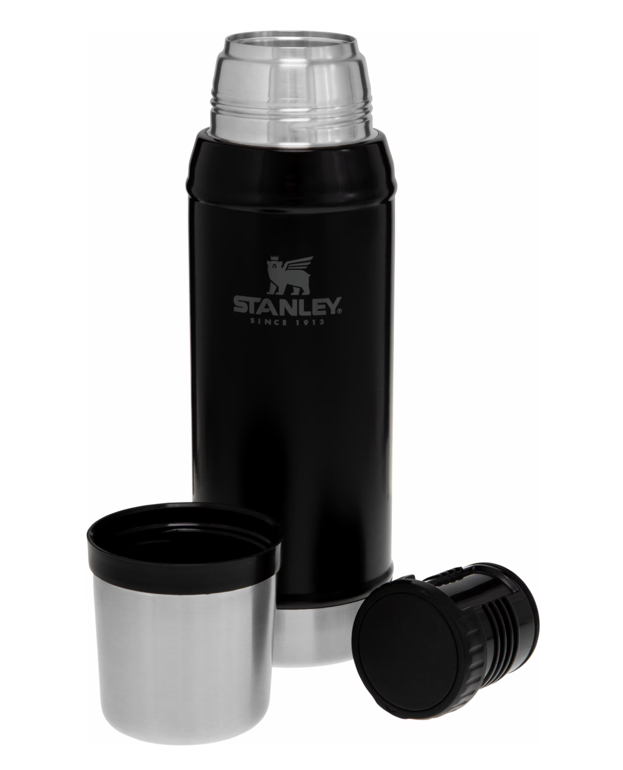 Stanley The Legendary Classic Bottle 0.75 L - Matte Black - Alpingaraget