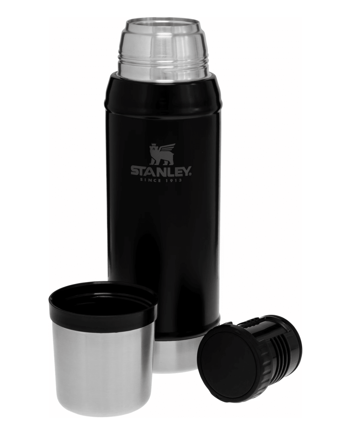 Stanley The Legendary Classic Bottle 0.75 L - Matte Black - Övrigt - Alpingaraget