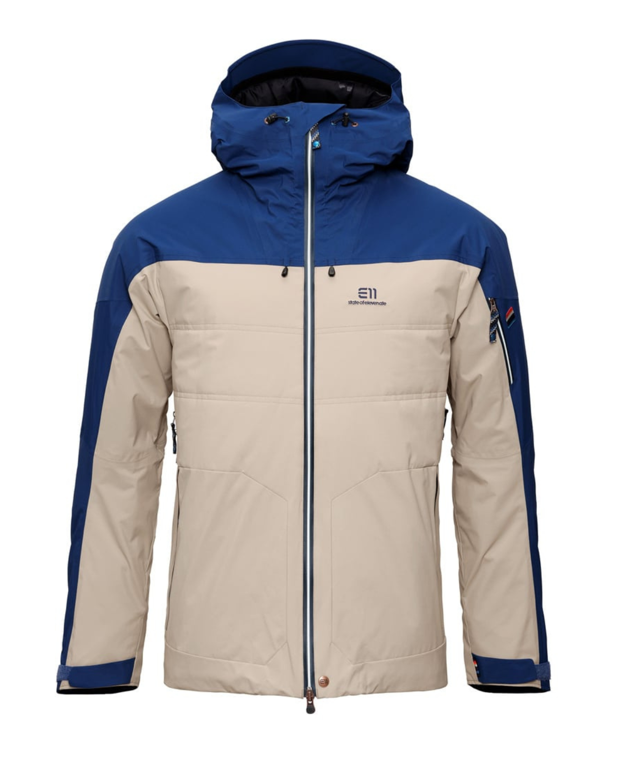 Elevenate Mens St Moritz Jacket - Ginger Beige - Alpingaraget