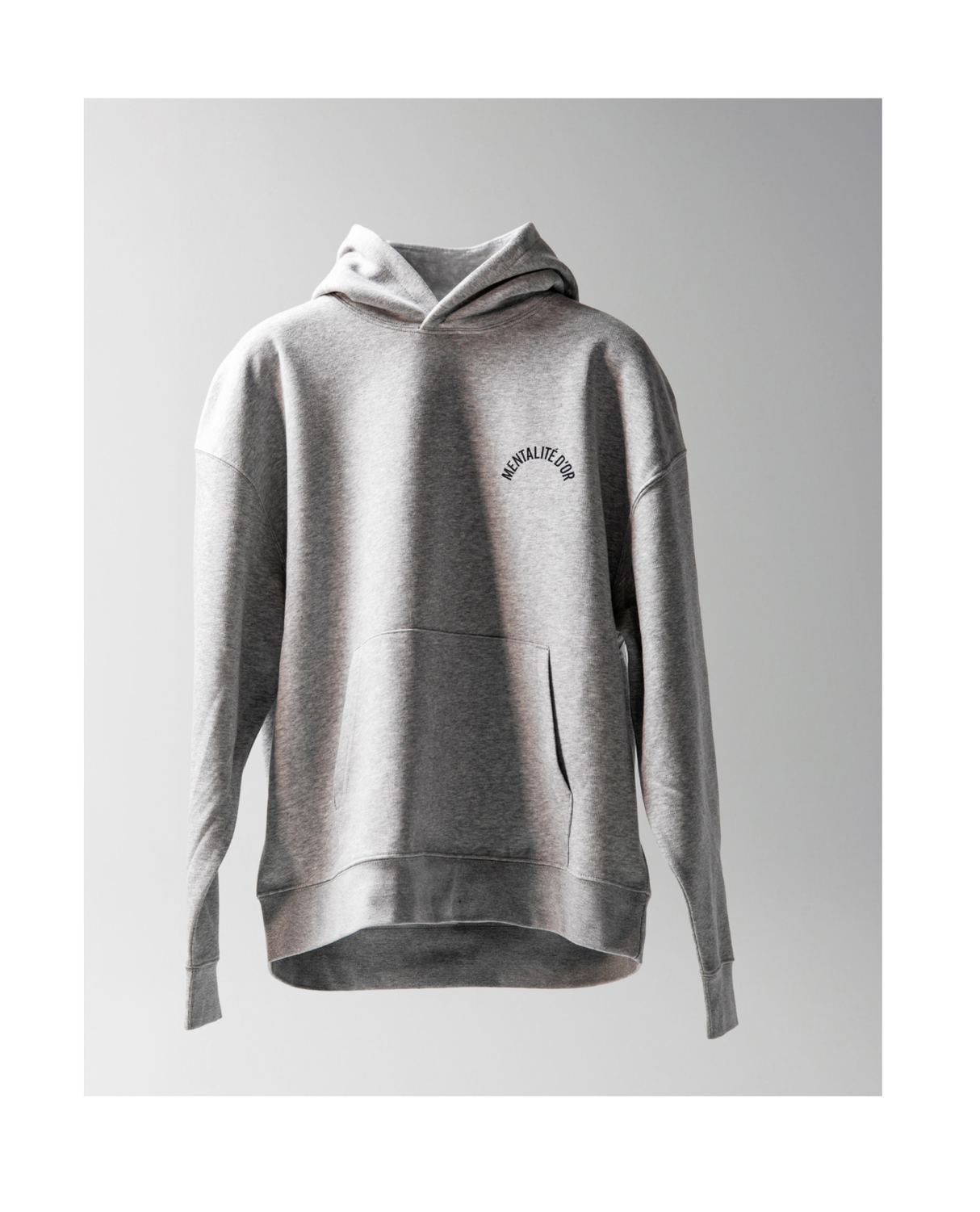 Mentalité d´Or Circle Hoodie - Grey - Alpingaraget