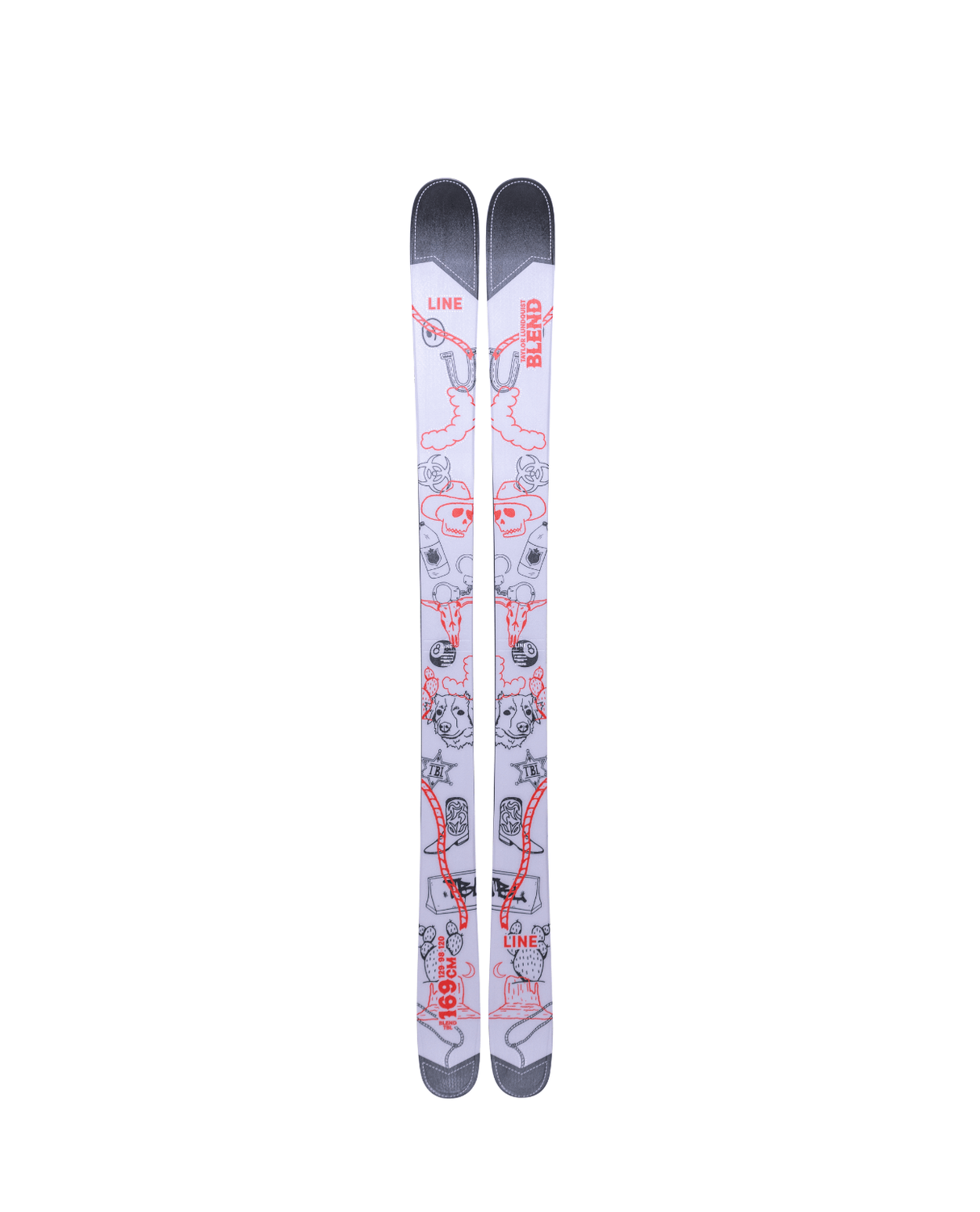 LINE BLEND 25/26 - Twintipskidor - Alpingaraget