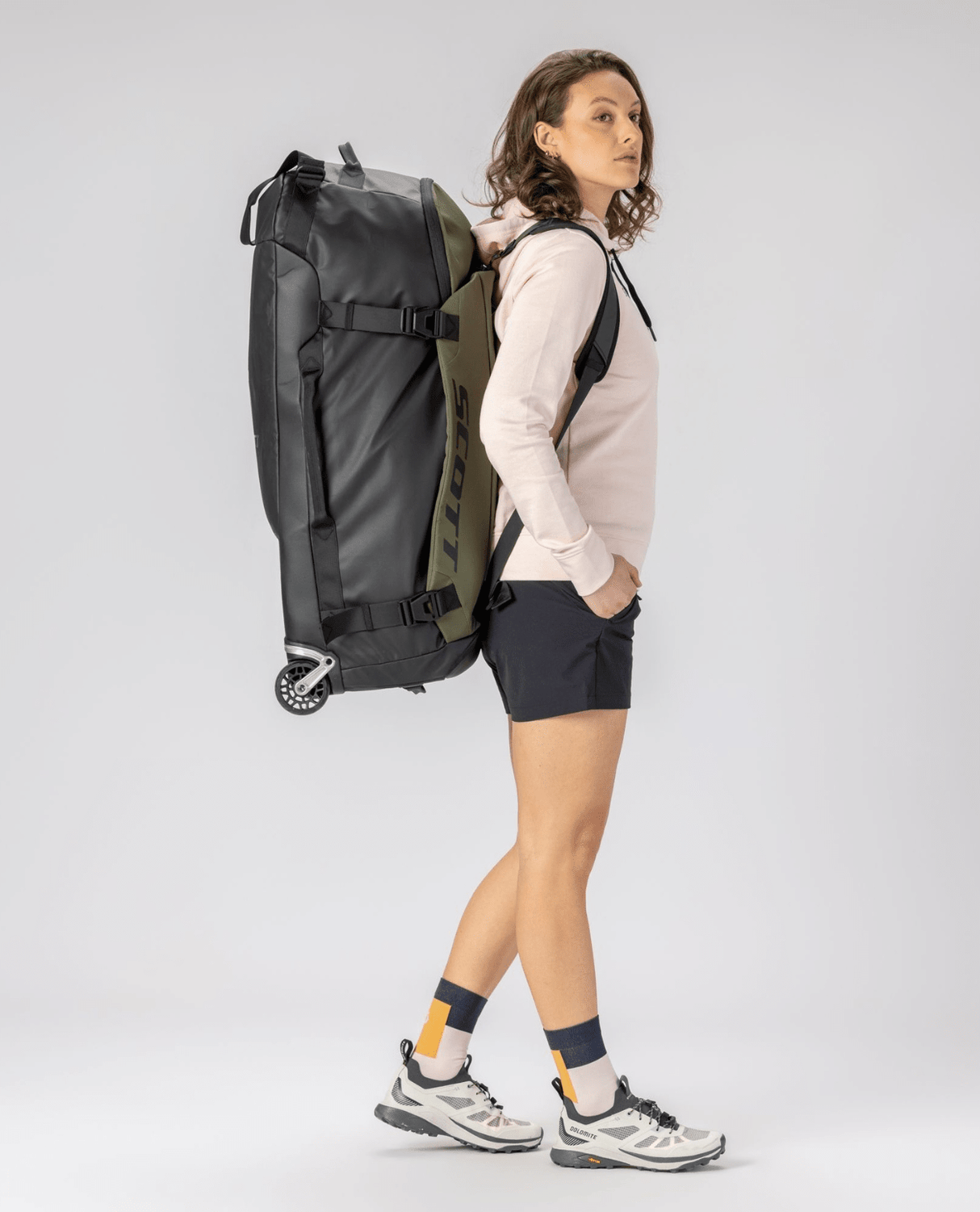 Scott Duffle Bag Travel Wheel 110 - Resväskor - Alpingaraget