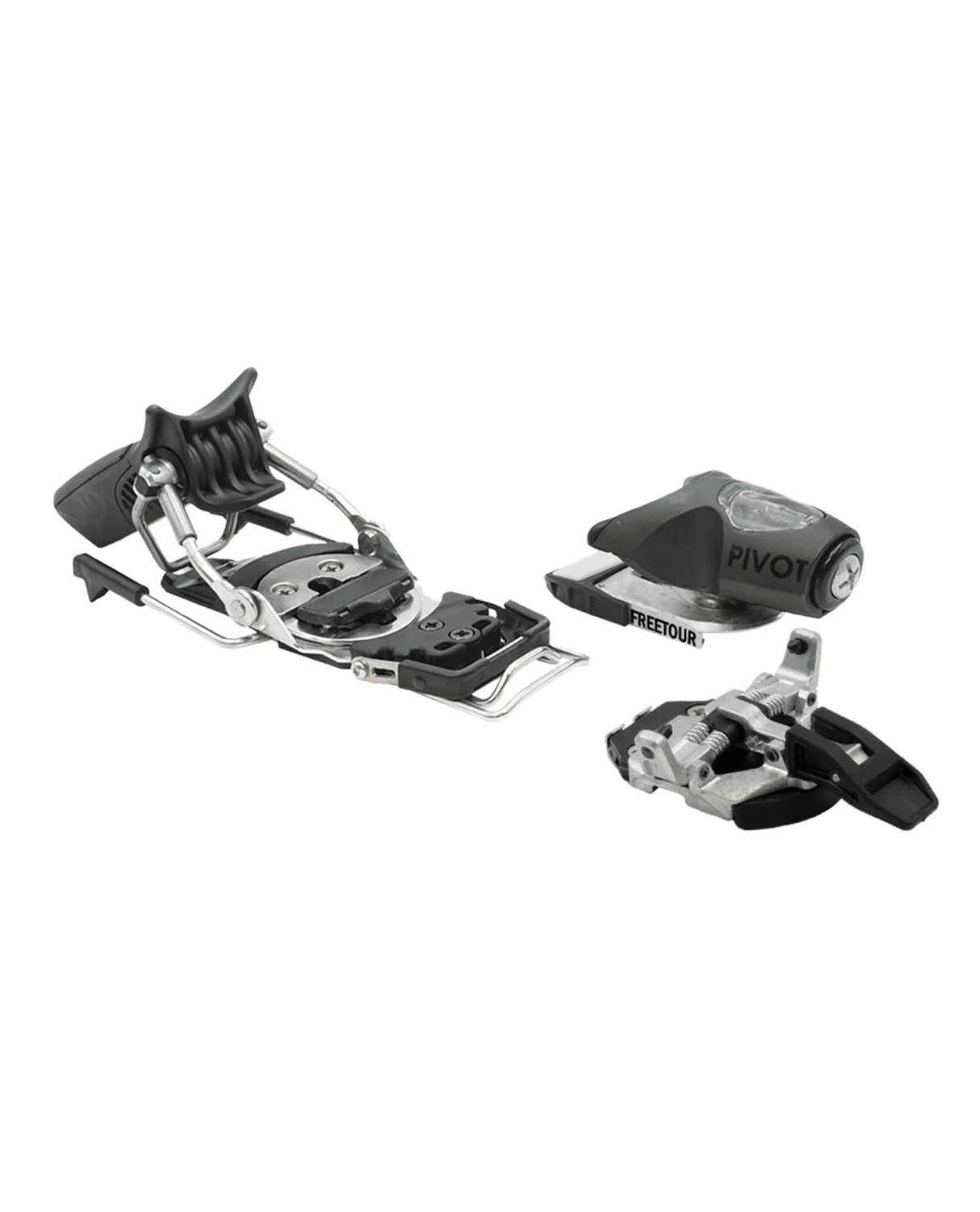 Cast Pivot 15 Freetour 2.0 - Black Metal - Topptursbindningar - Alpingaraget