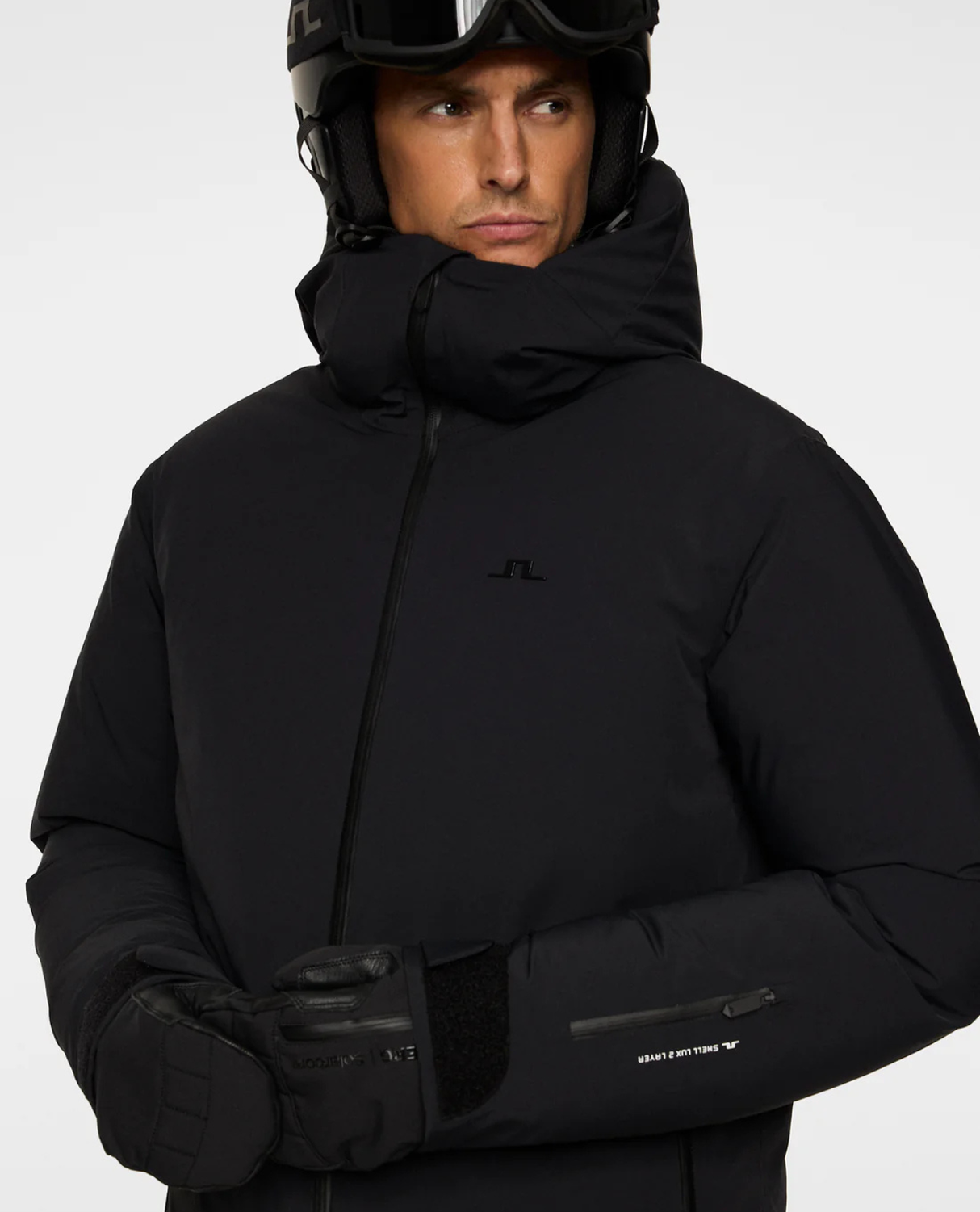 J.Lindeberg Men Oak Down Jacket - Black - Alpingaraget