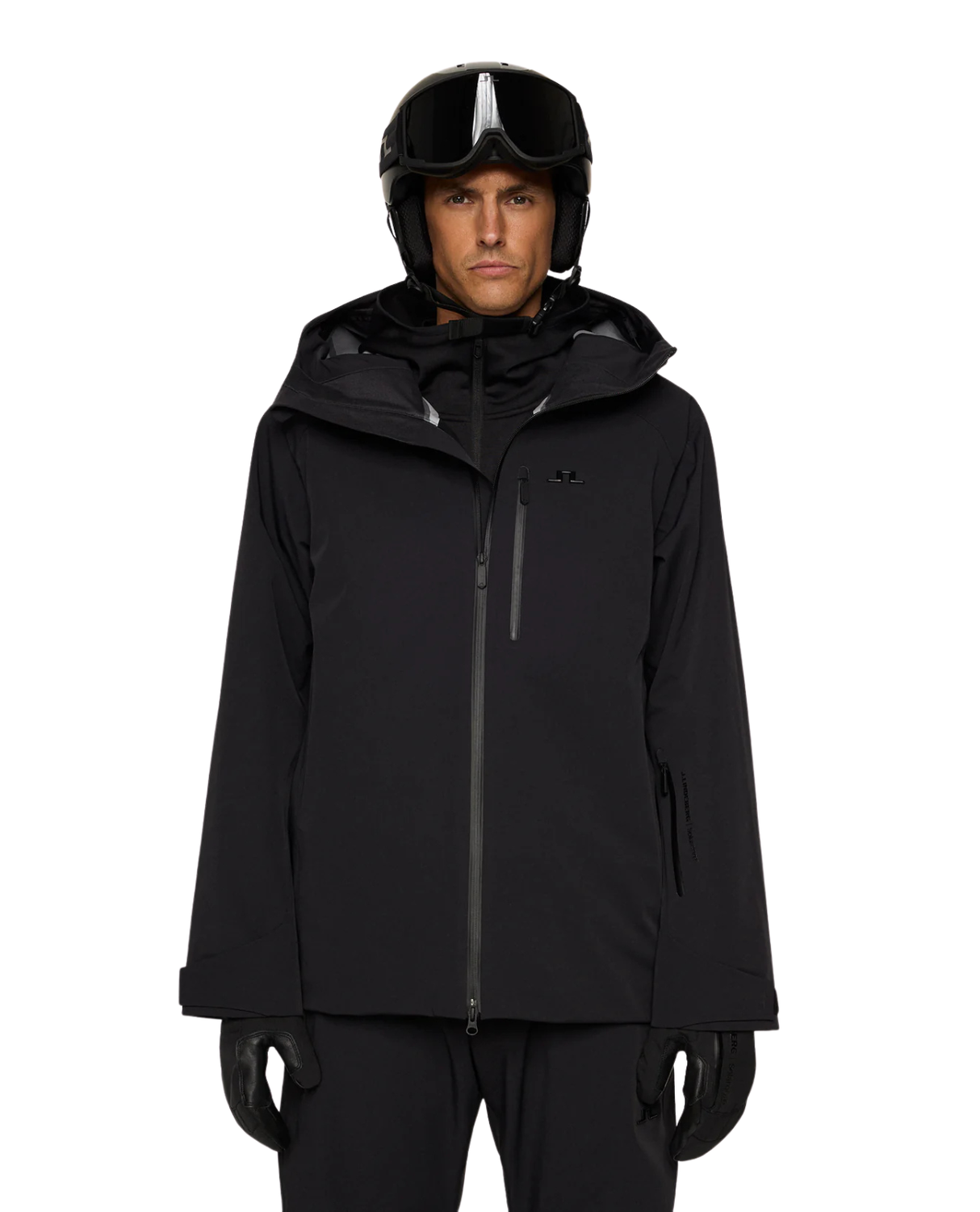 J.Lindeberg Men Solarcore Shell Jacket - Black - Alpingaraget