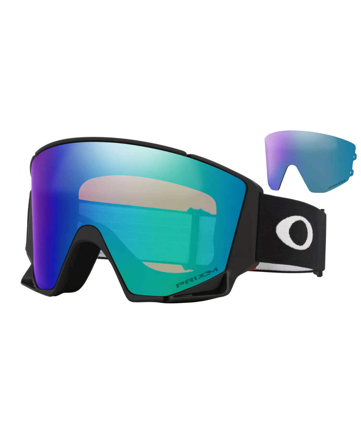 Oakley Flow Scape L - Matte Black/ Prizm Argon & Prizm Iced - Alpingaraget